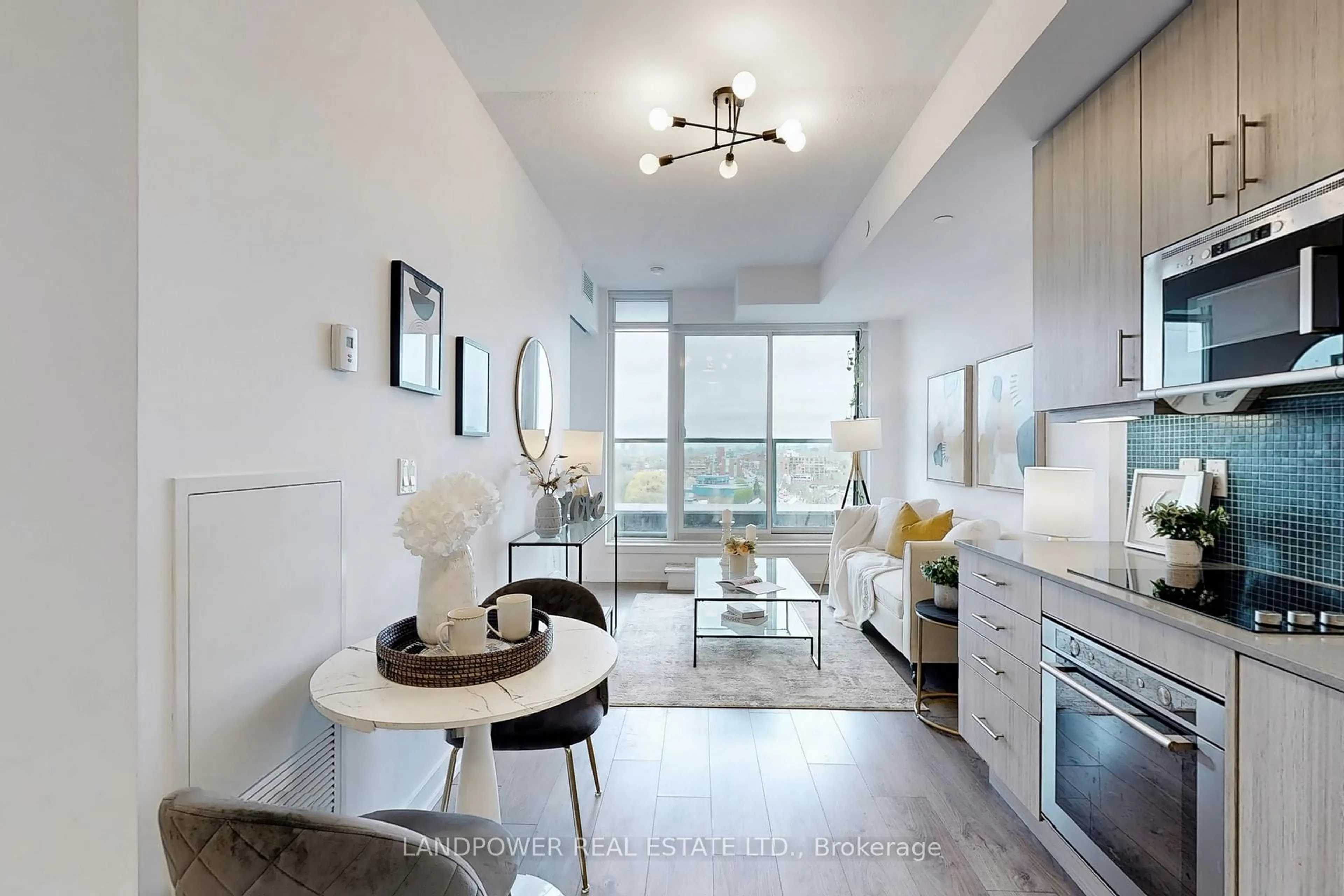 Open concept kitchen, unknown for 297 College St #1112, Toronto Ontario M5T 0C2