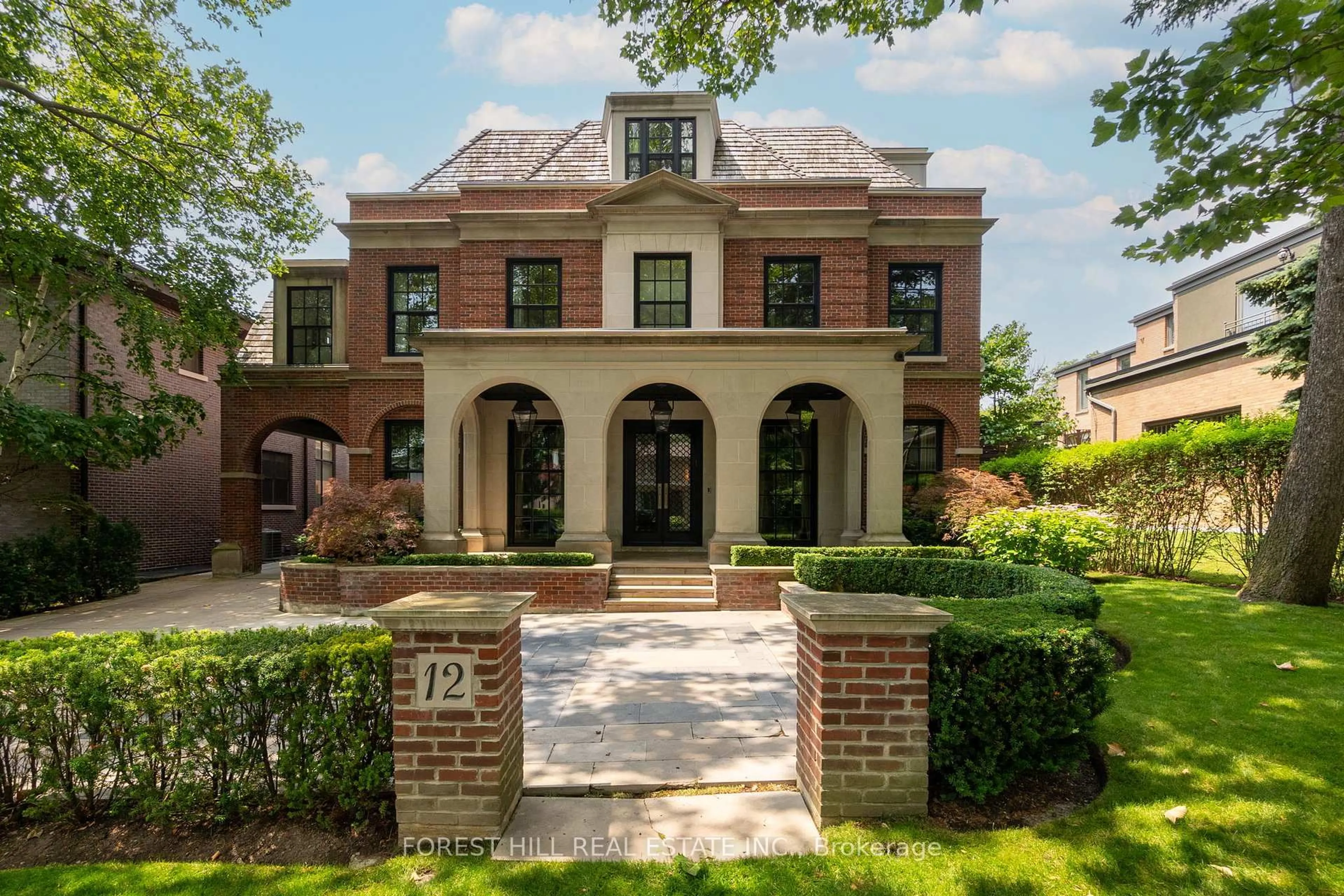 Home with brick exterior material, street for 12 Burmont Rd, Toronto Ontario M6B 3E3