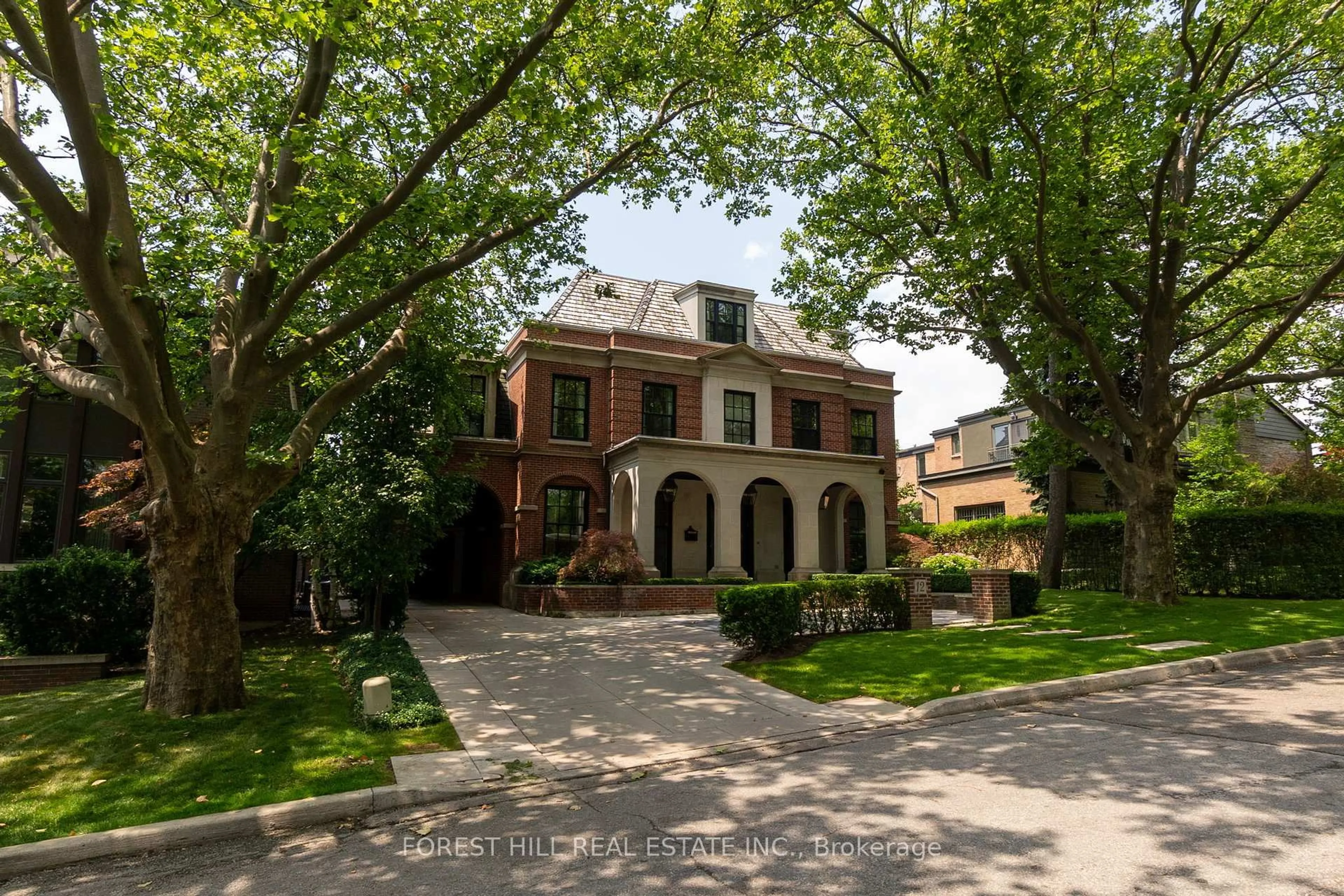 Home with brick exterior material, street for 12 Burmont Rd, Toronto Ontario M6B 3E3