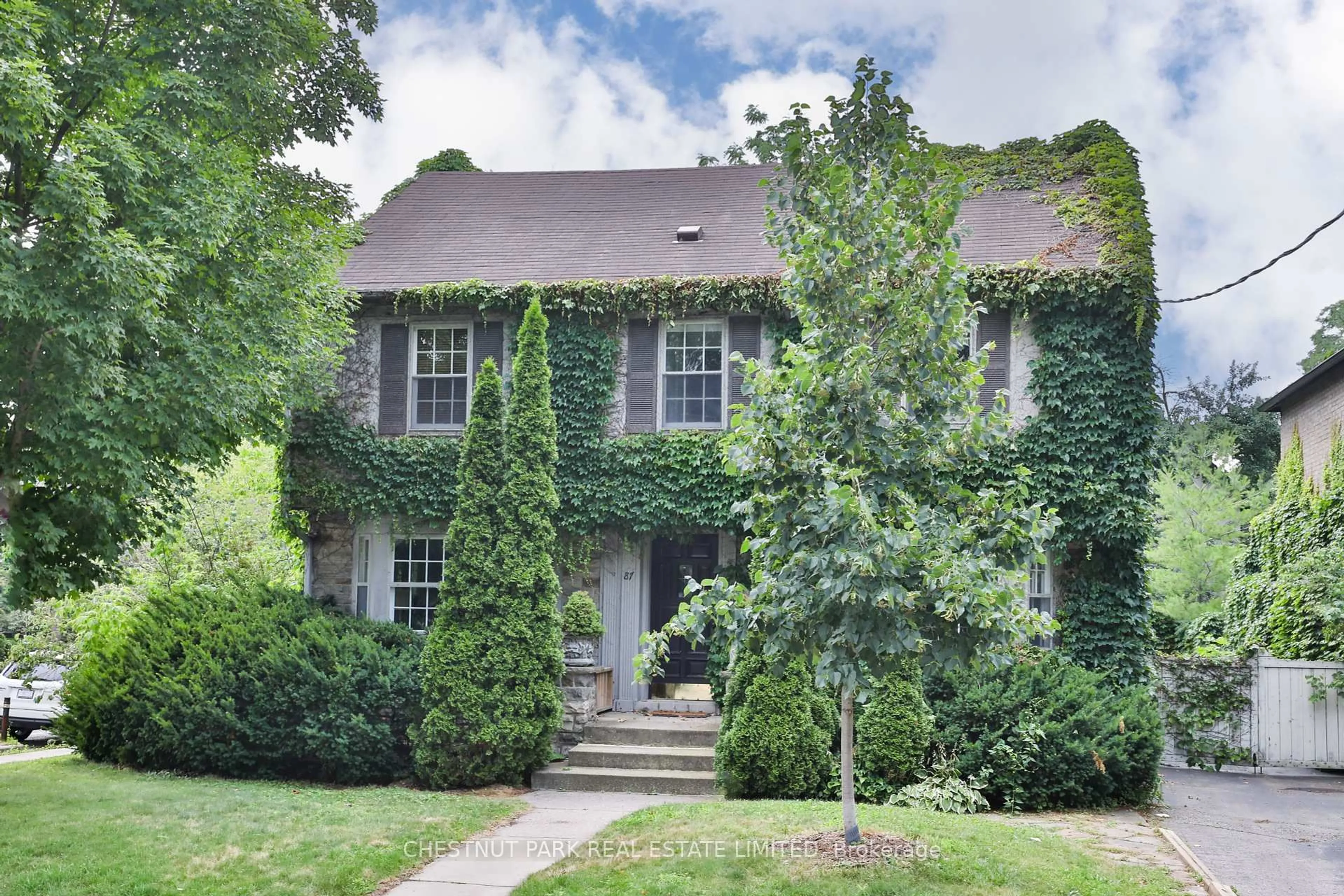 Home with brick exterior material, street for 87 Tranmer Ave, Toronto Ontario M5P 1E3