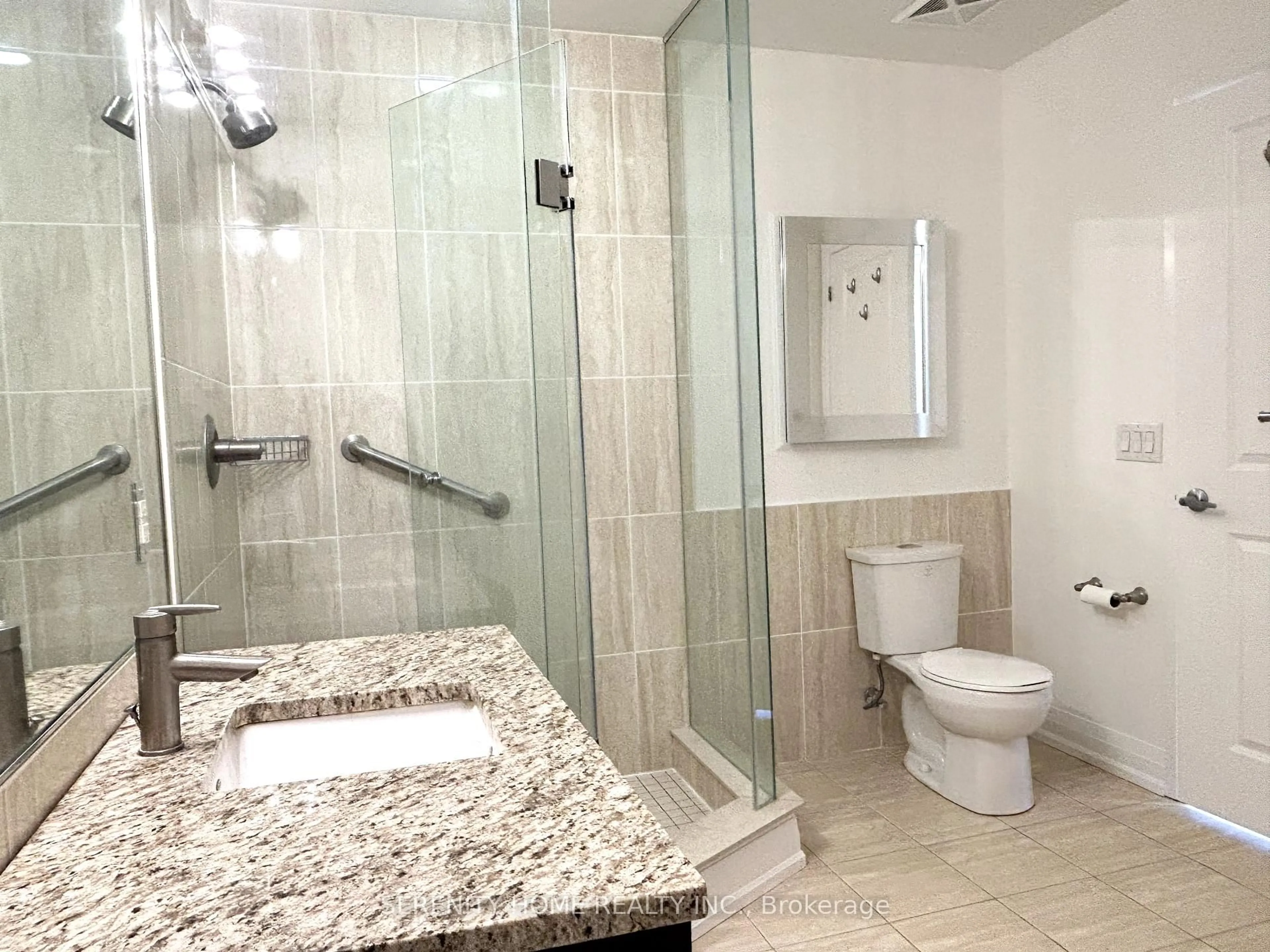 Standard bathroom, ceramic/tile floor for 85 The Donway Way #Ph 1201, Toronto Ontario M3C 0L9