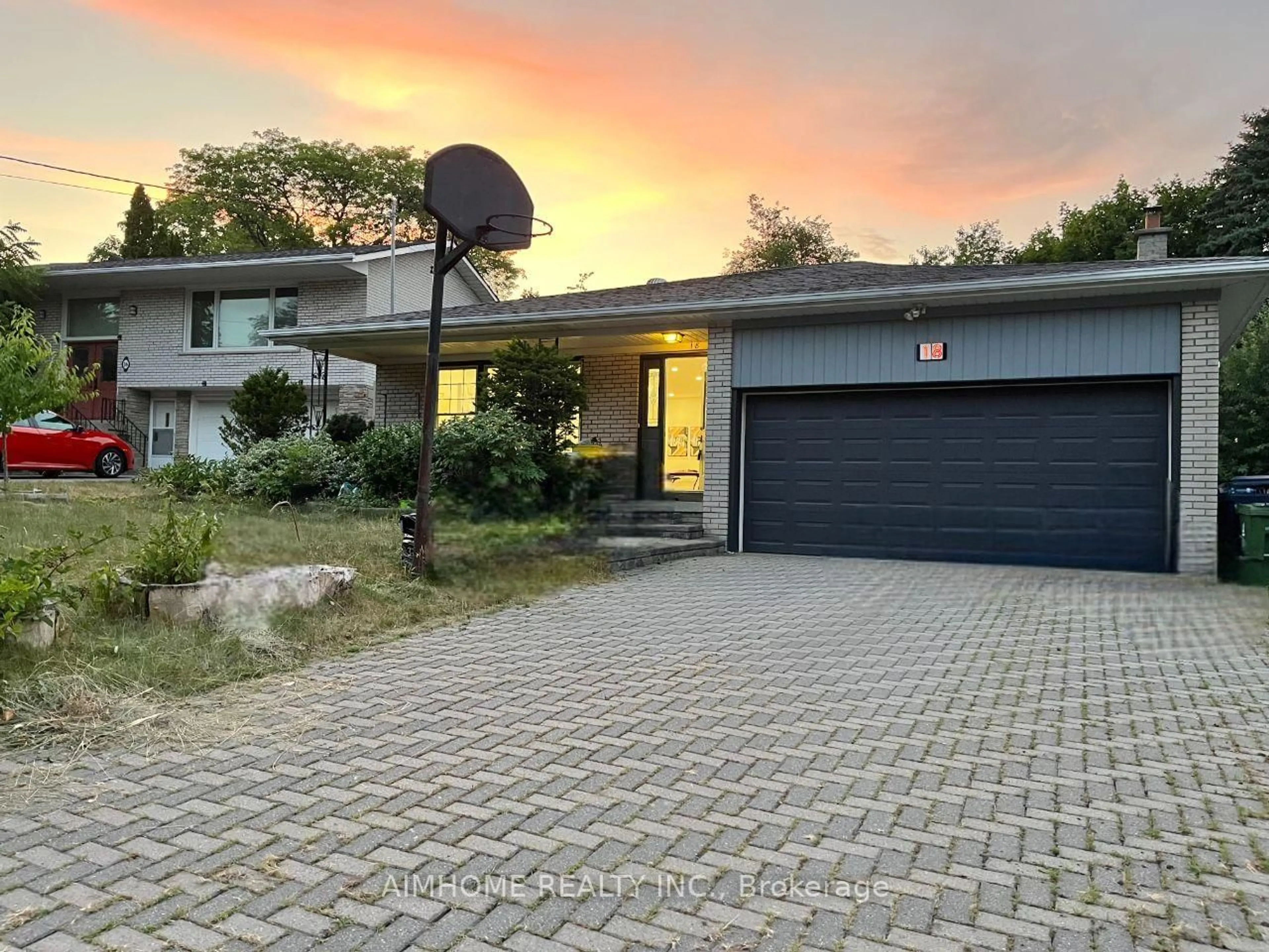 Home with brick exterior material, street for 18 Colonnade Rd, Toronto Ontario M2K 2L5