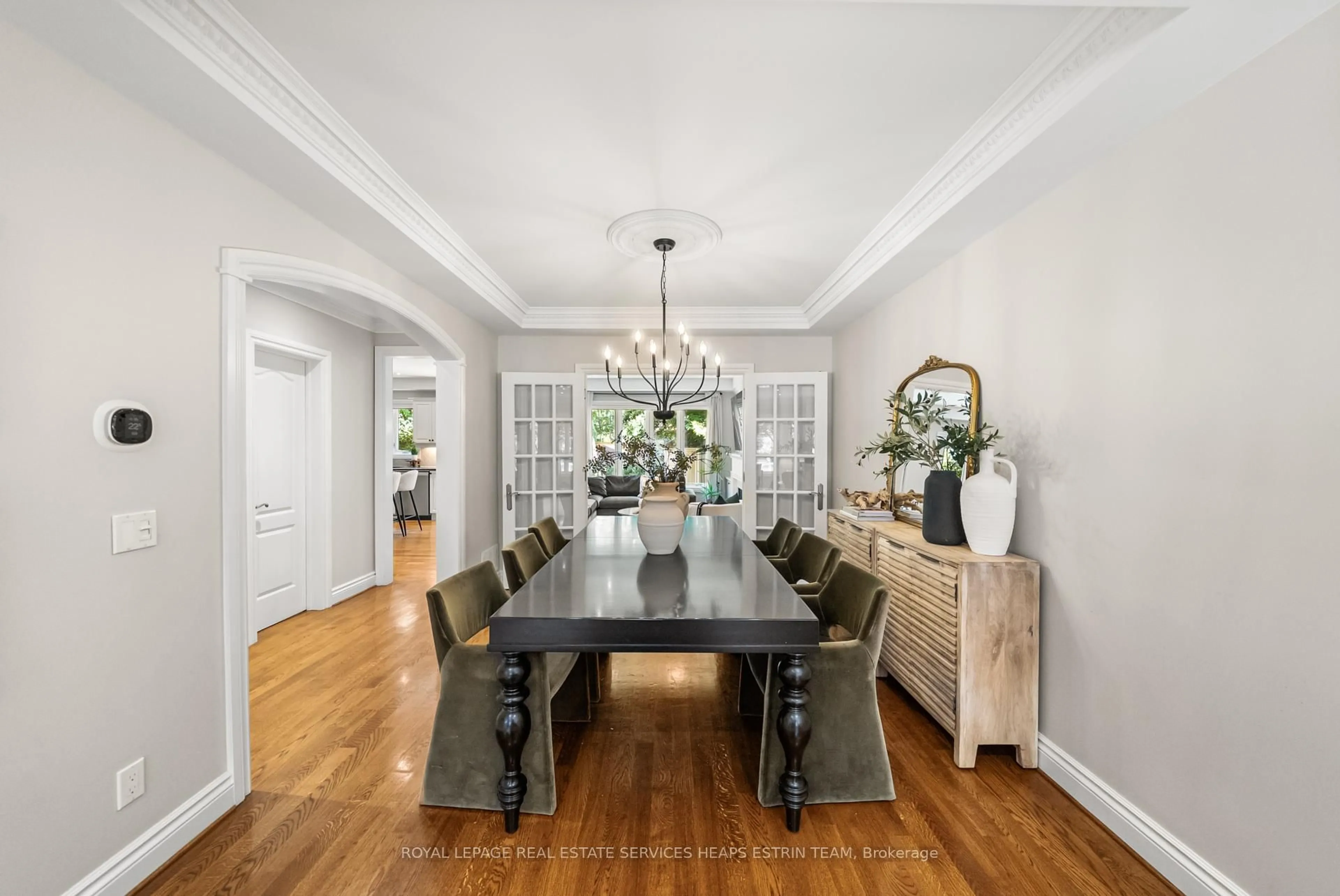 Dining room, wood/laminate floor for 43 Randolph Rd, Toronto Ontario M4G 3R8