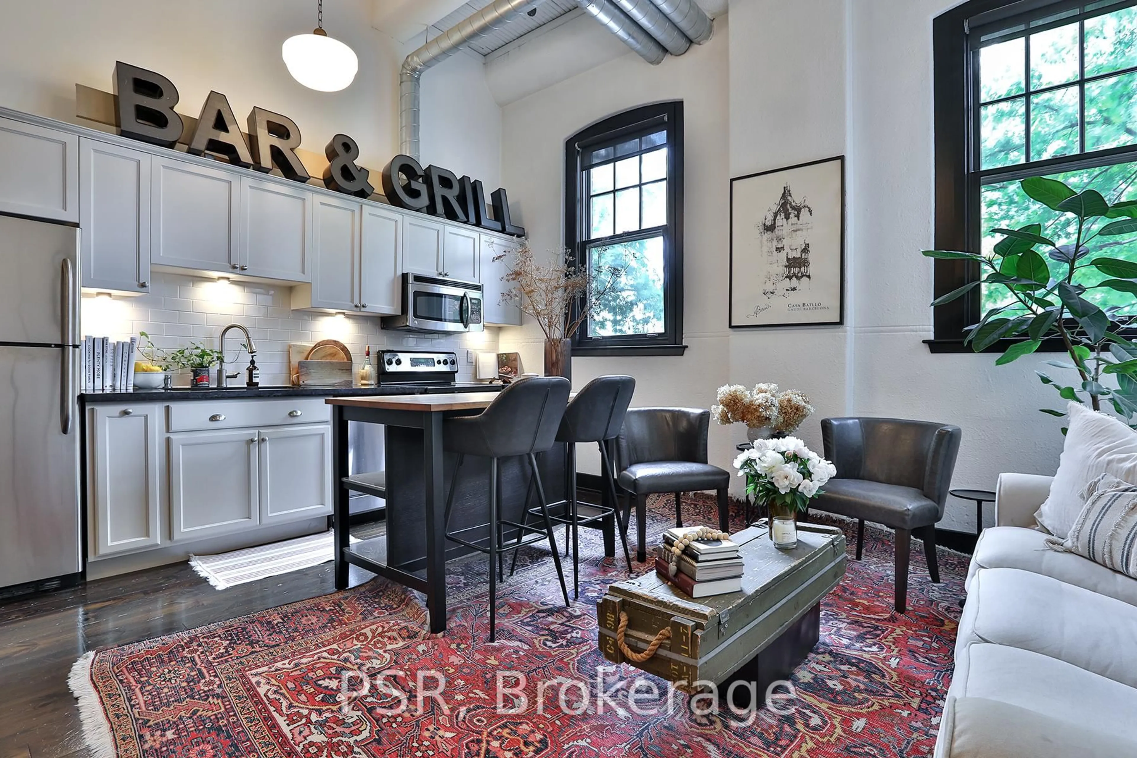 Open concept kitchen, unknown for 183 Dovercourt Rd #207, Toronto Ontario M6J 3C1