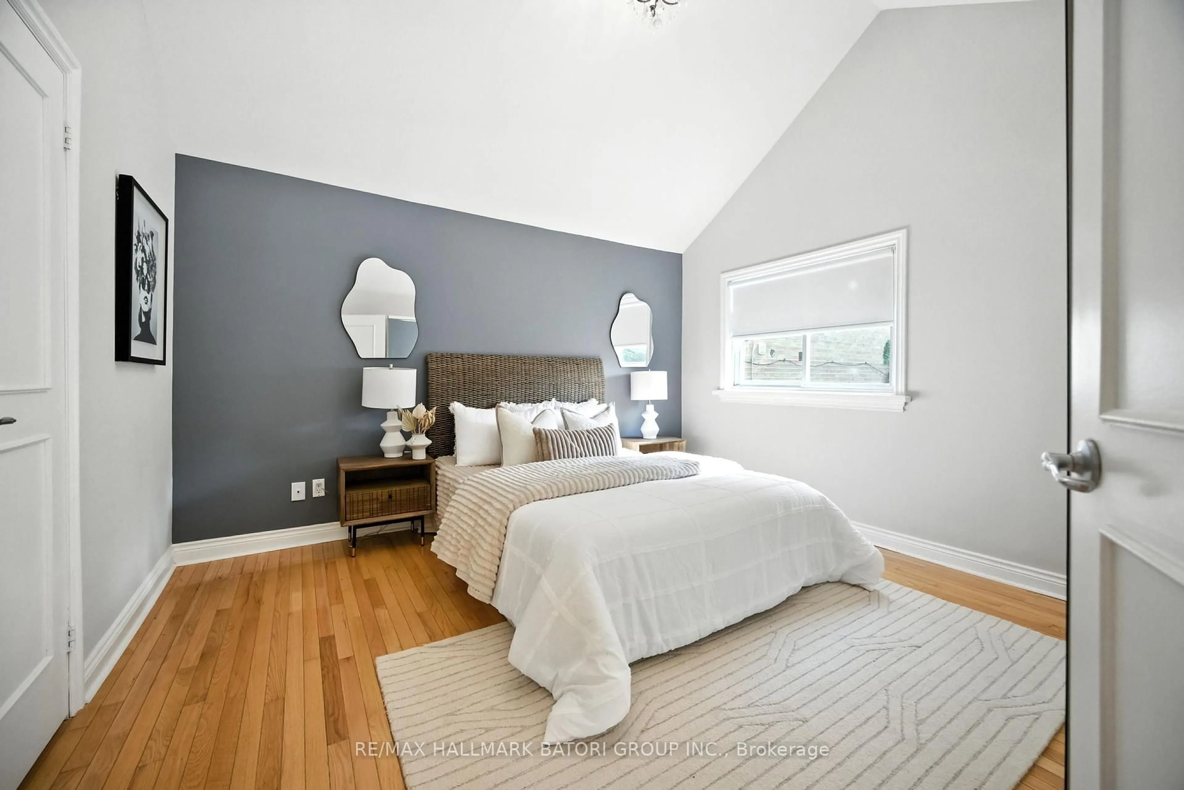 Bedroom with bed, unknown for 430 Arlington Ave, Toronto Ontario M6C 3A2