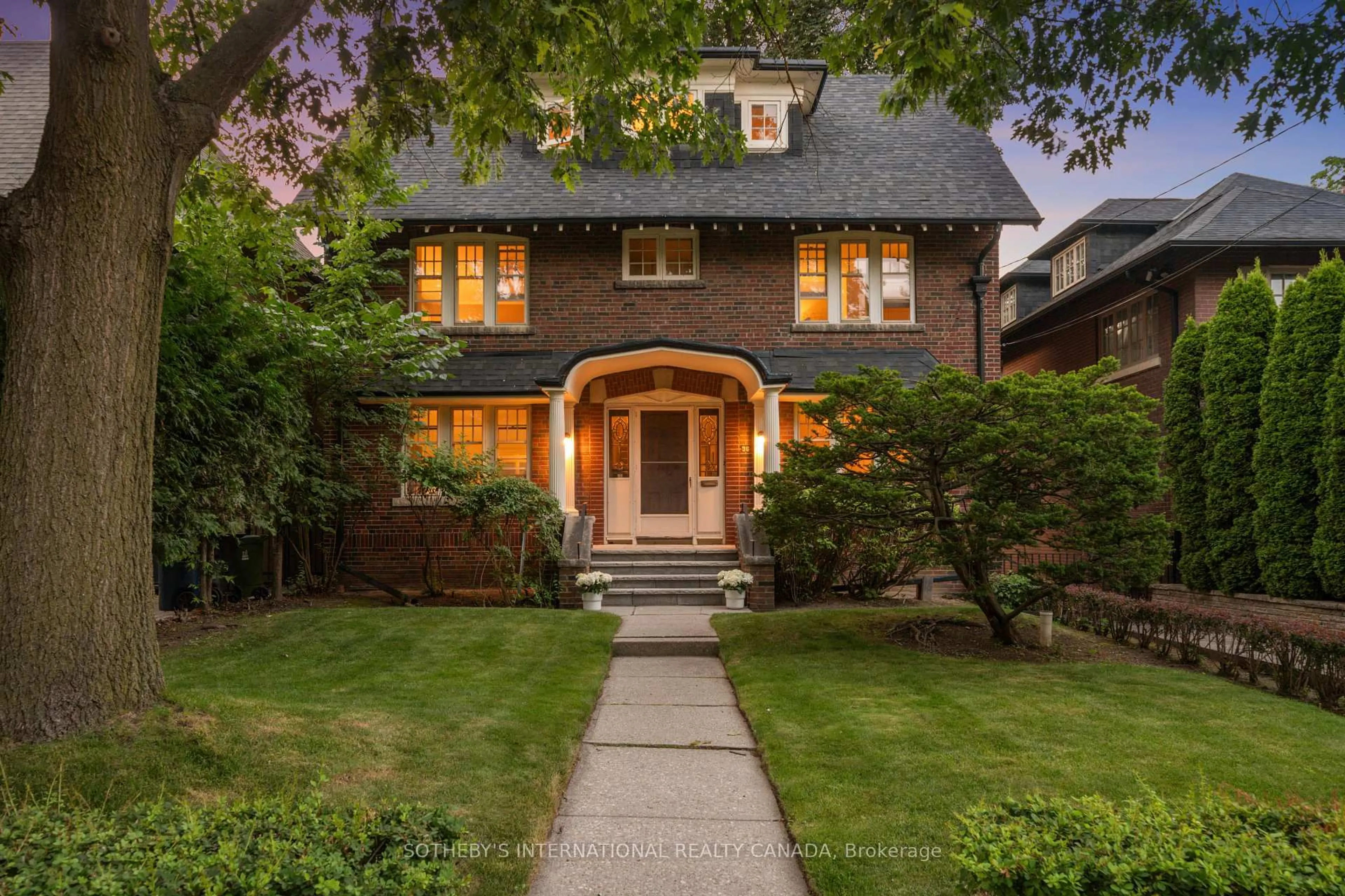 Home with brick exterior material, street for 36 Glenview Ave, Toronto Ontario M4R 1P6