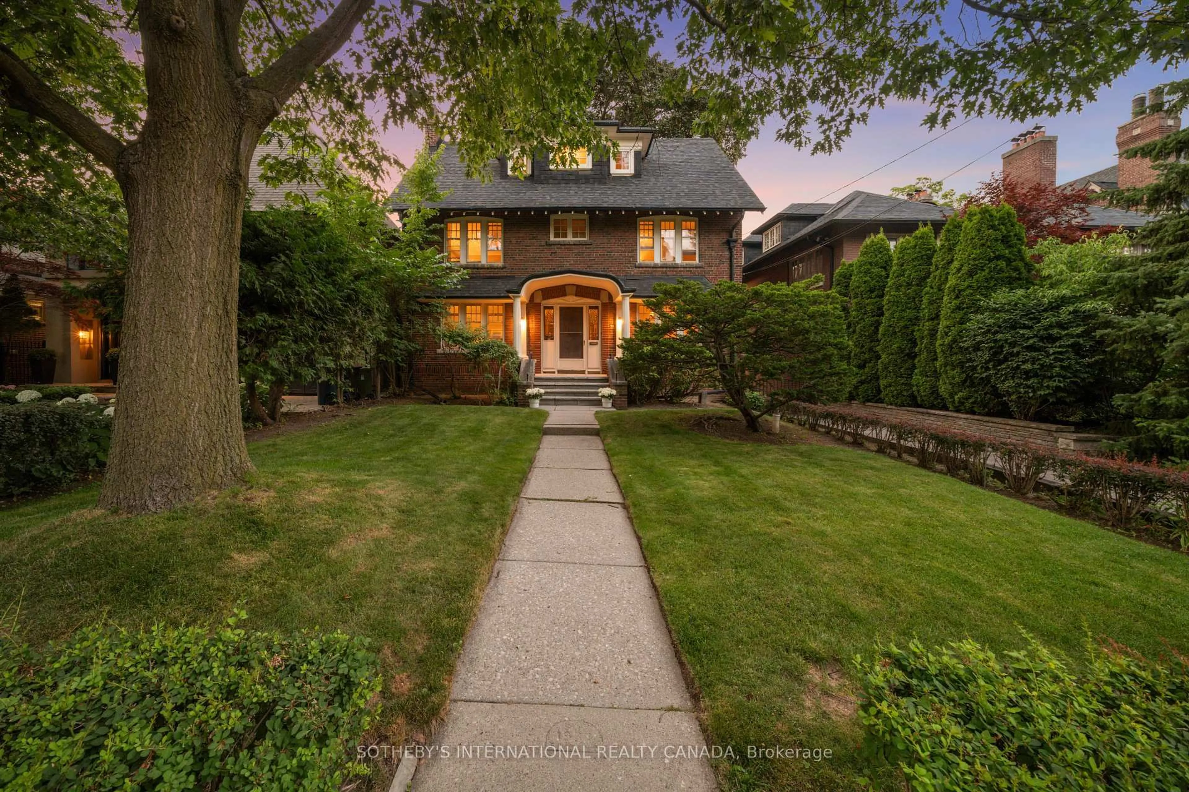 Home with brick exterior material, street for 36 Glenview Ave, Toronto Ontario M4R 1P6