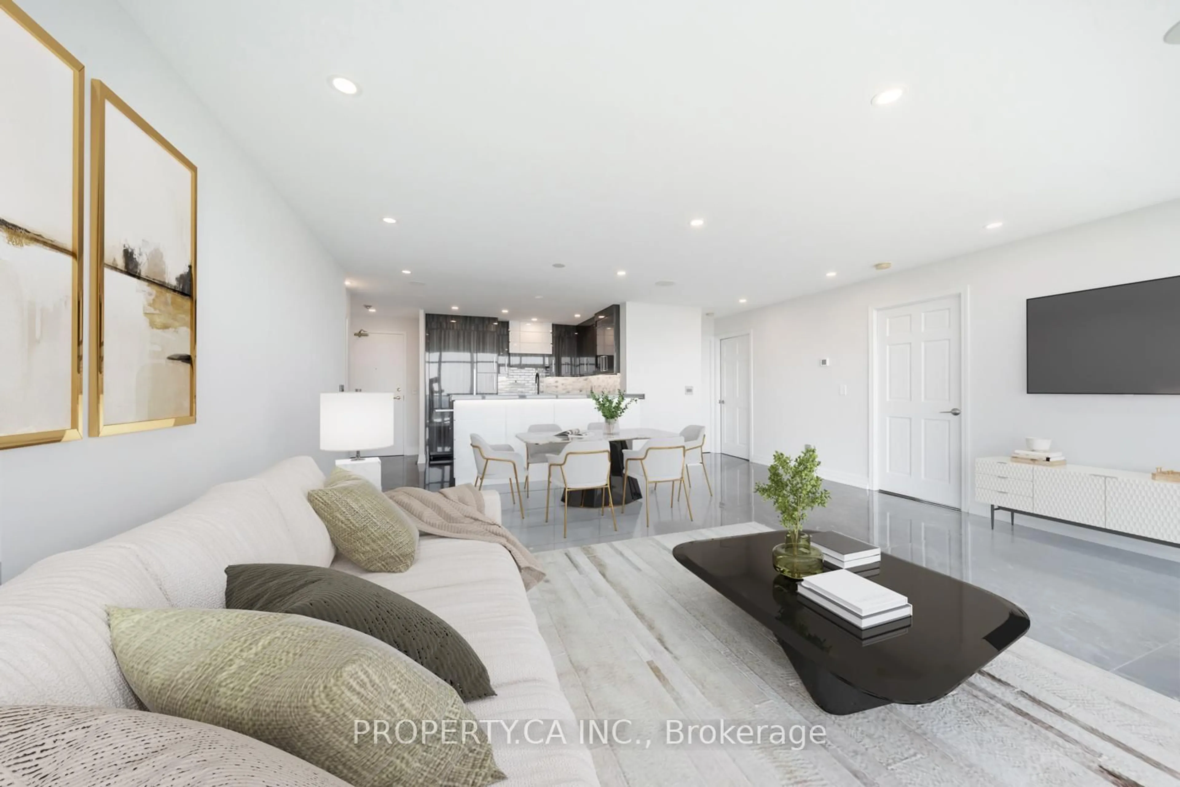 Living room with furniture, unknown for 5508 Yonge St #PH02, Toronto Ontario M2N 7L2