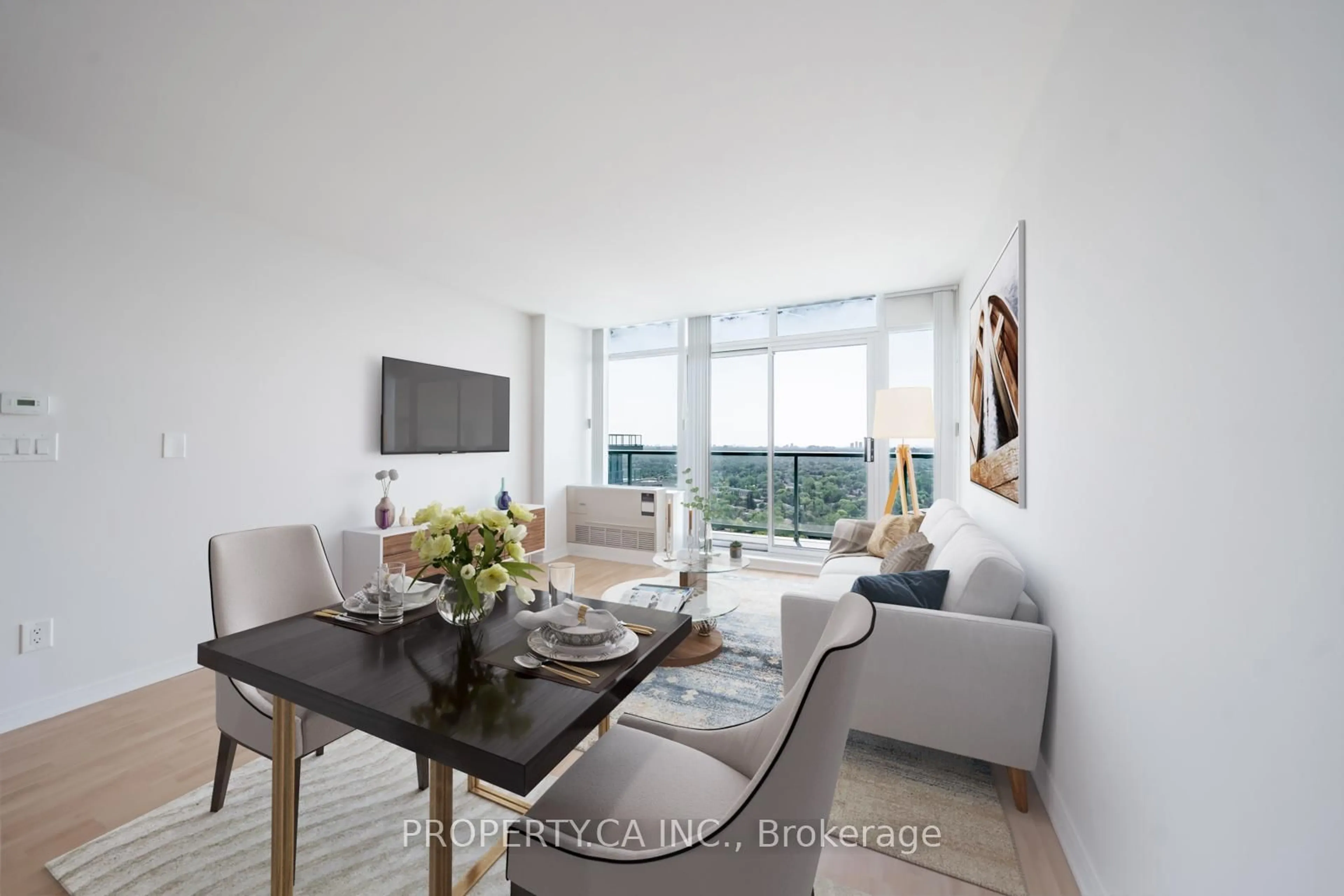 Living room with furniture, unknown for 5508 Yonge St #PH03, Toronto Ontario M2N 7L2