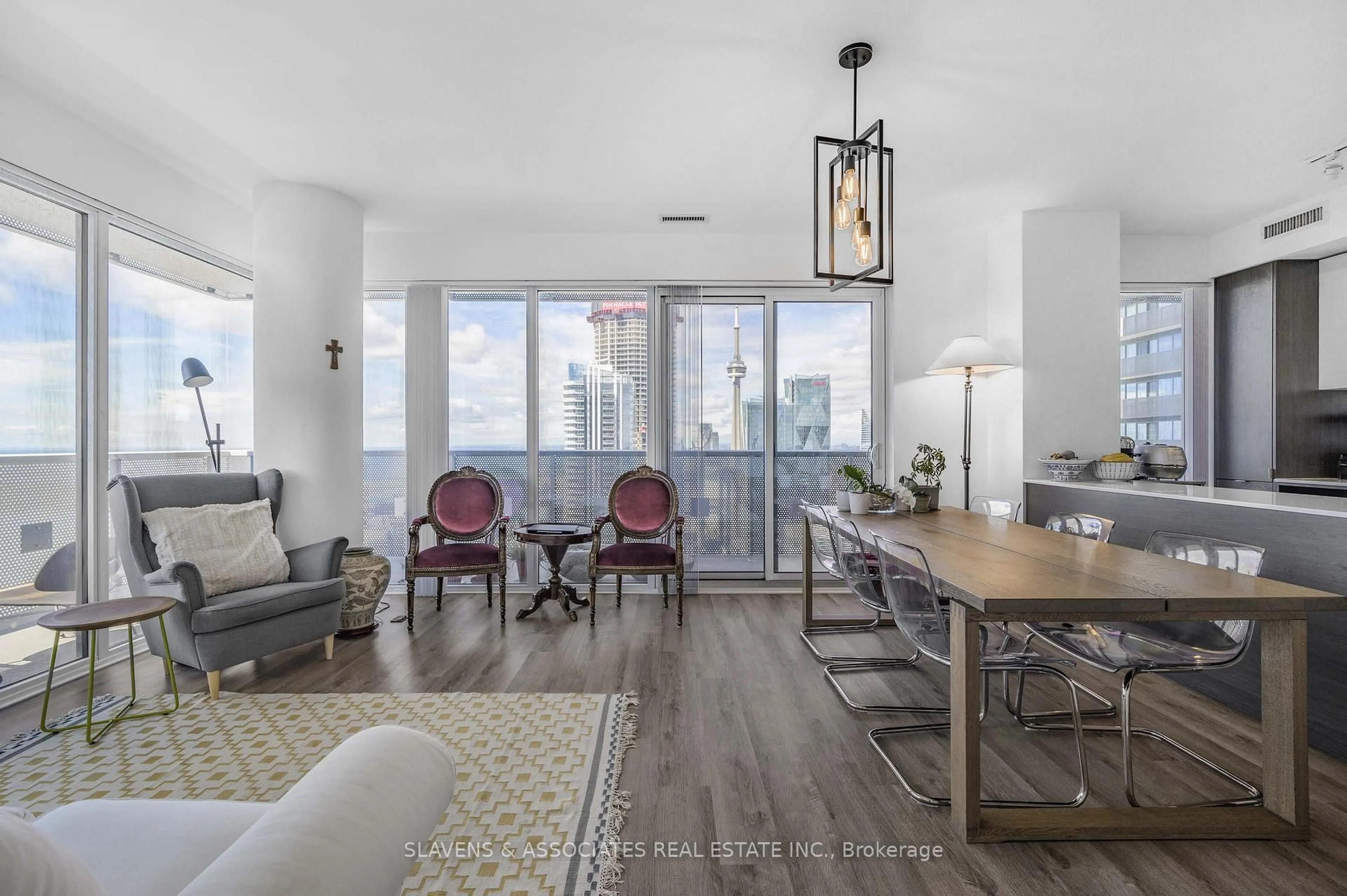 Living room with furniture, unknown for 138 Downes St #6609, Toronto Ontario M5E 0E4