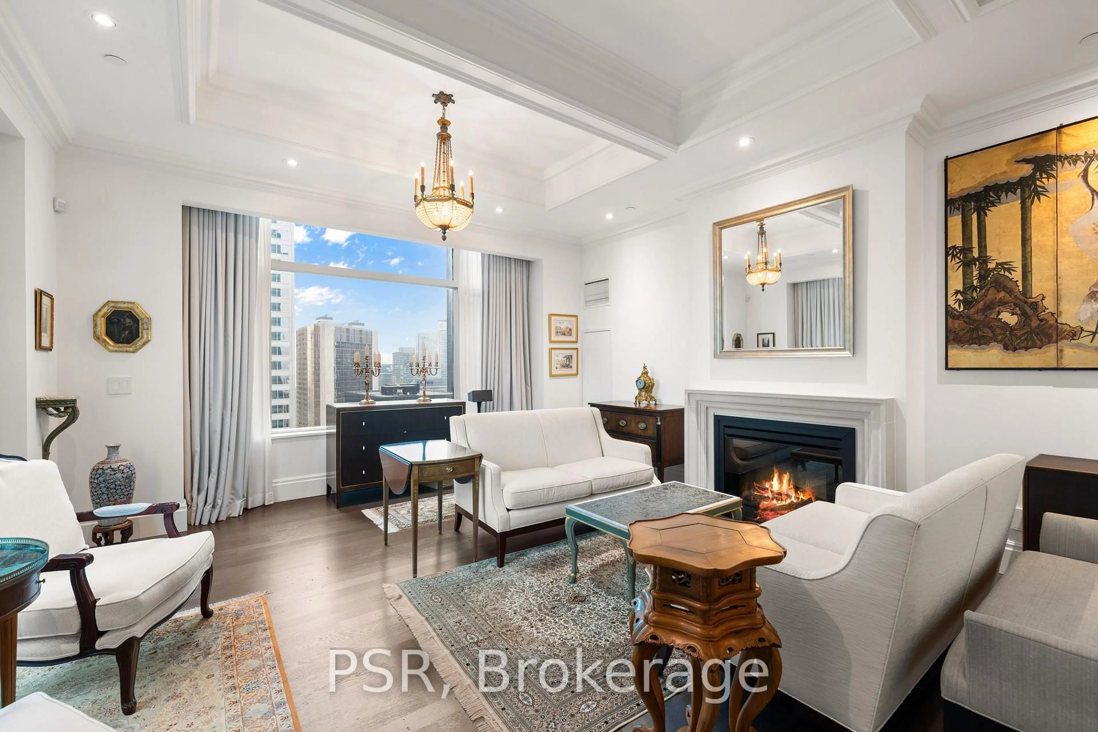 Living room with furniture, unknown for 311 Bay St #3604, Toronto Ontario M5H 4G5