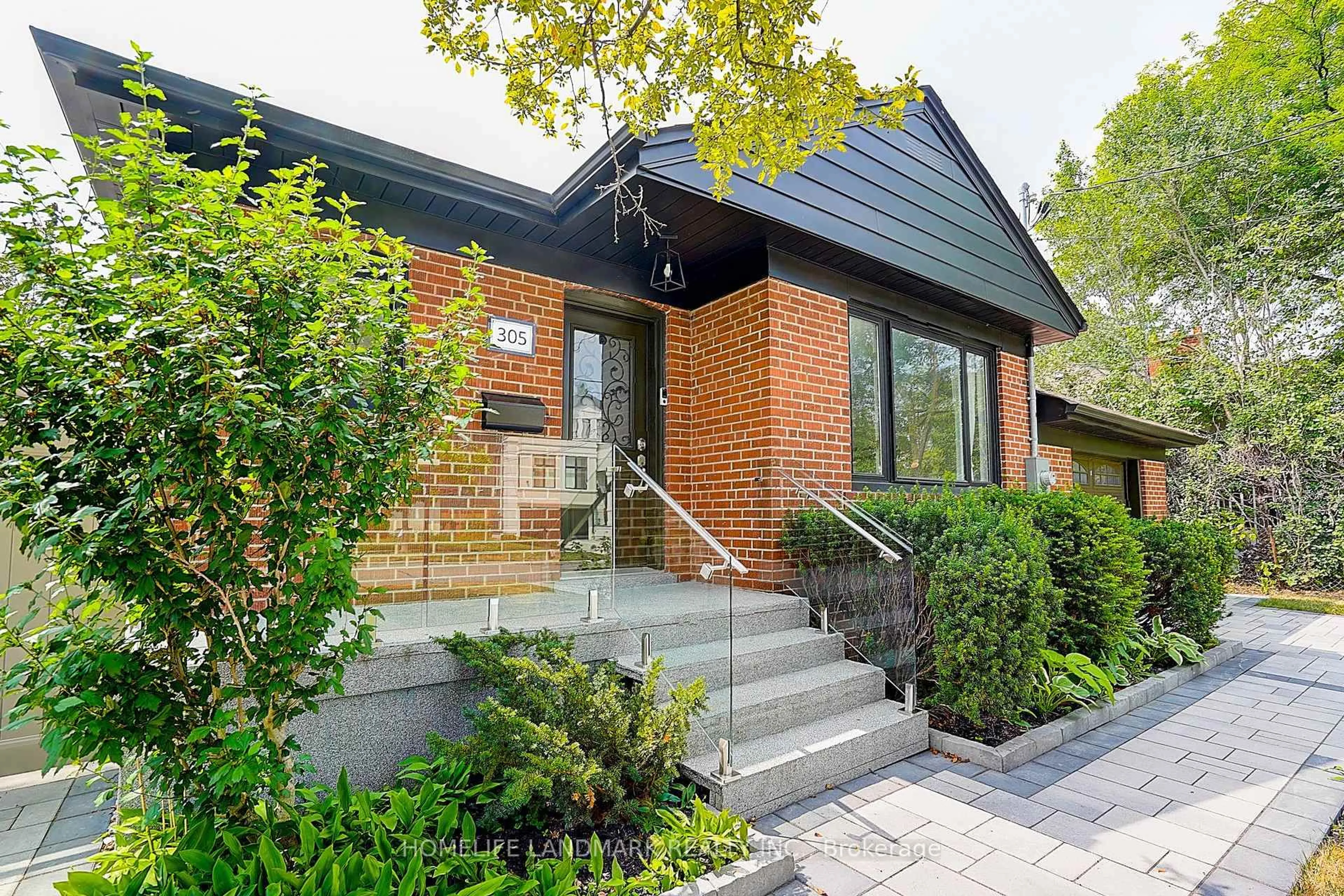 Home with brick exterior material, street for 305 Connaught Ave, Toronto Ontario M2R 2M1