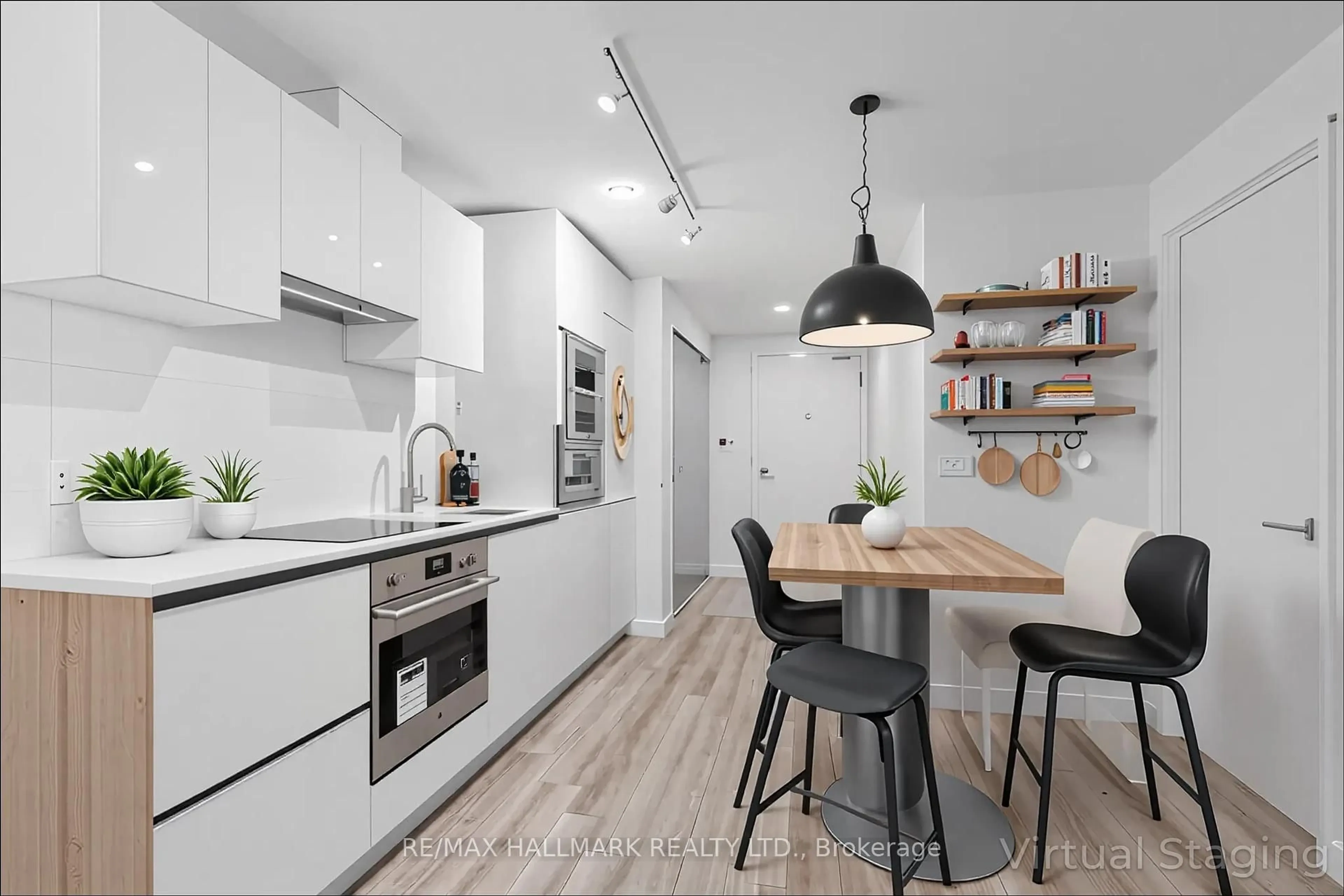 Open concept kitchen, unknown for 230 Simcoe St #2411, Toronto Ontario M5T 0E2