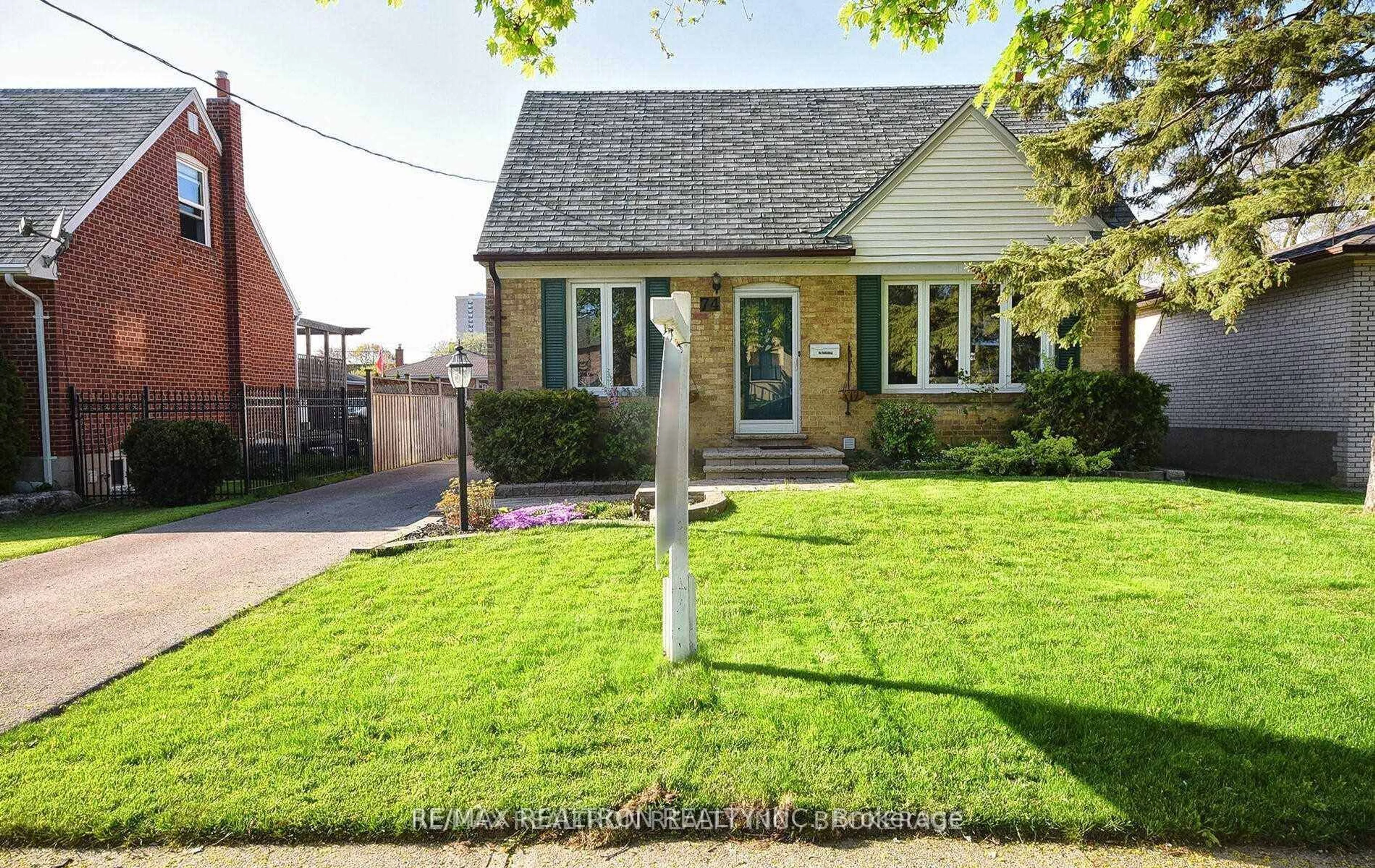 Home with brick exterior material, street for 74 Goulding Ave, Toronto Ontario M2M 1L2