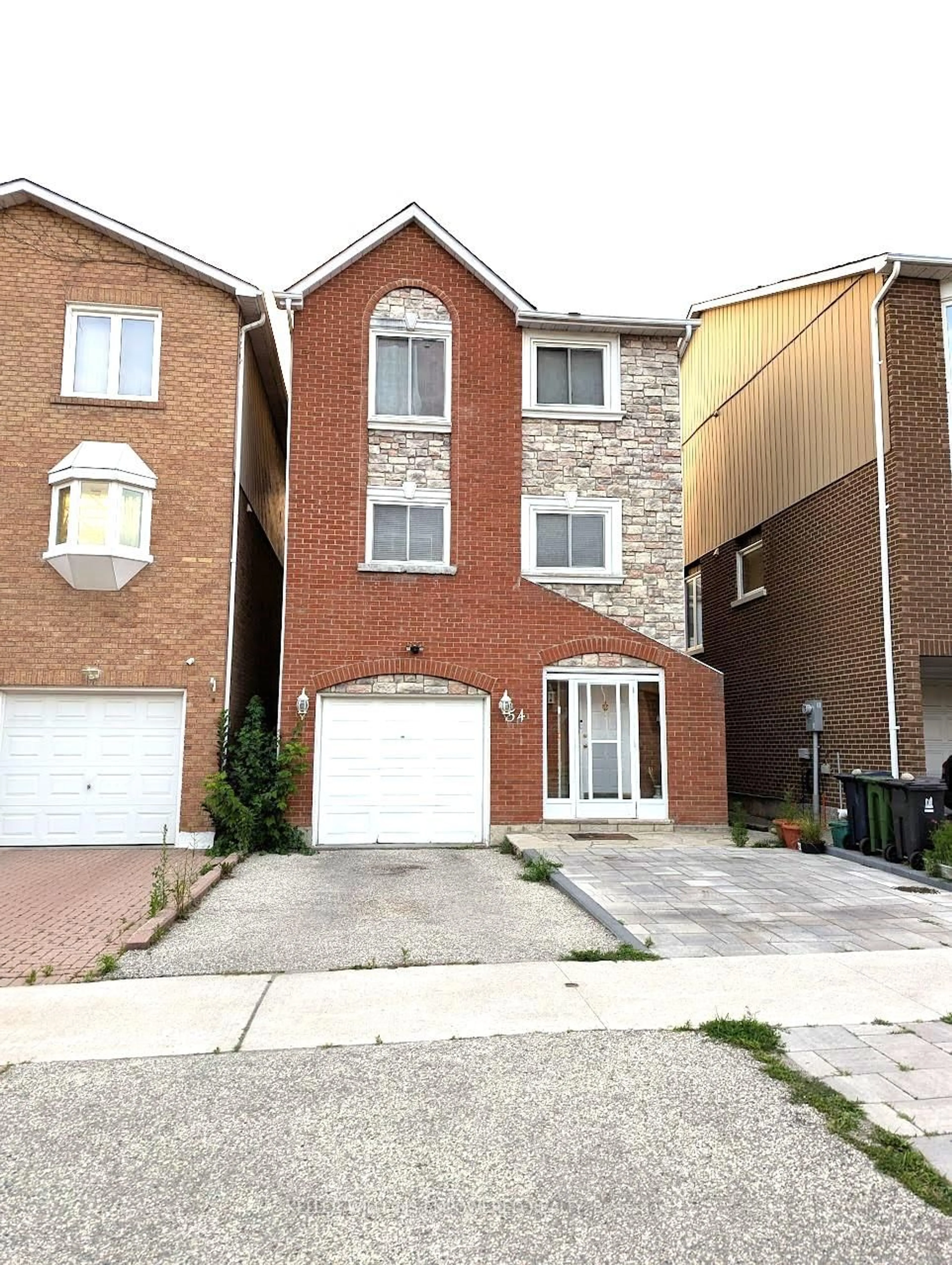 Home with brick exterior material, street for 54 Carnival Crt, Toronto Ontario M2R 3T8