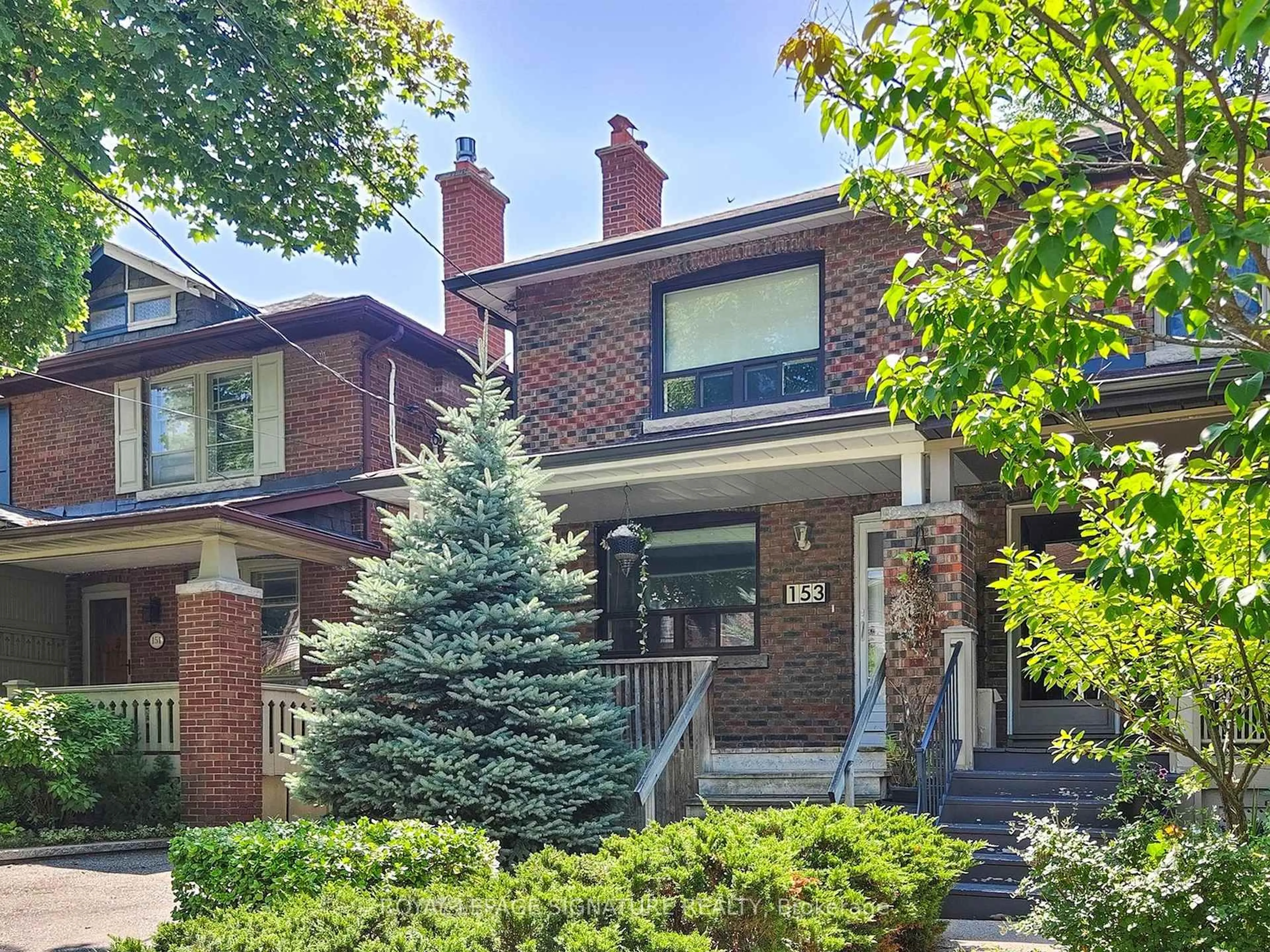 Home with brick exterior material, street for 153 Castlefield Ave, Toronto Ontario M4R 1G6