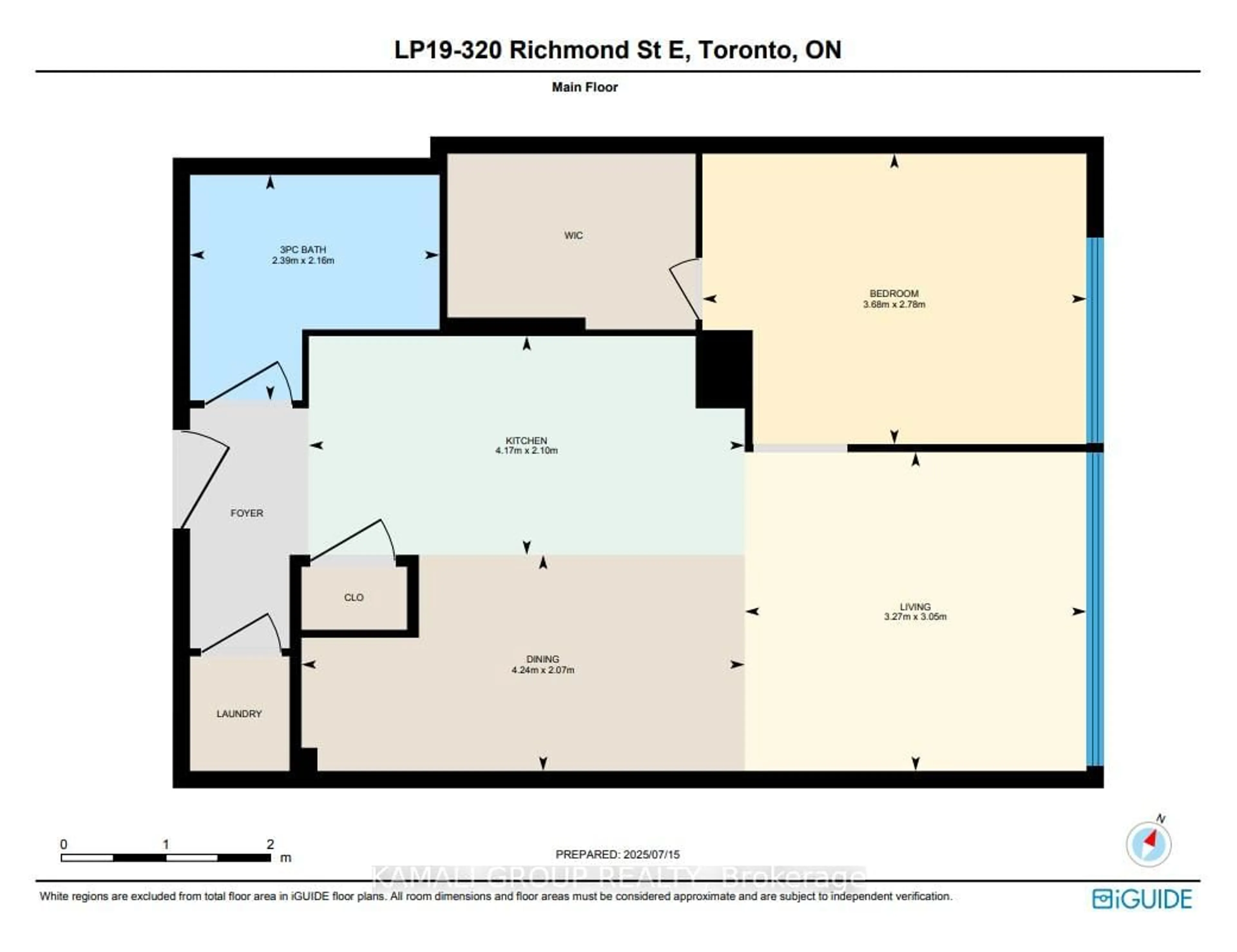 Floor plan for 320 Richmond St #Lph19, Toronto Ontario M5A 1P9