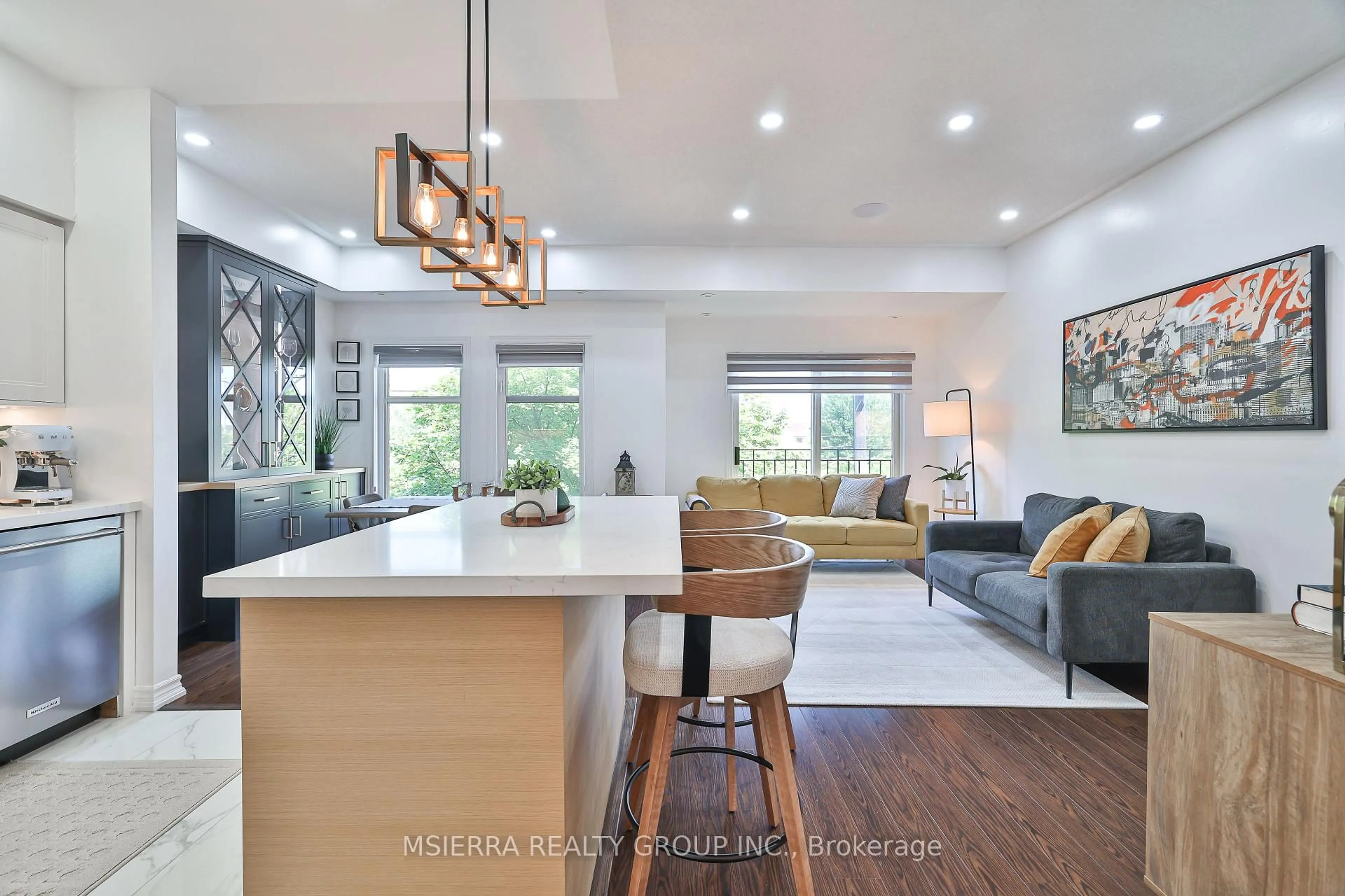 Open concept kitchen, unknown for 1496 Victoria Park Ave #254, Toronto Ontario M4A 2M6
