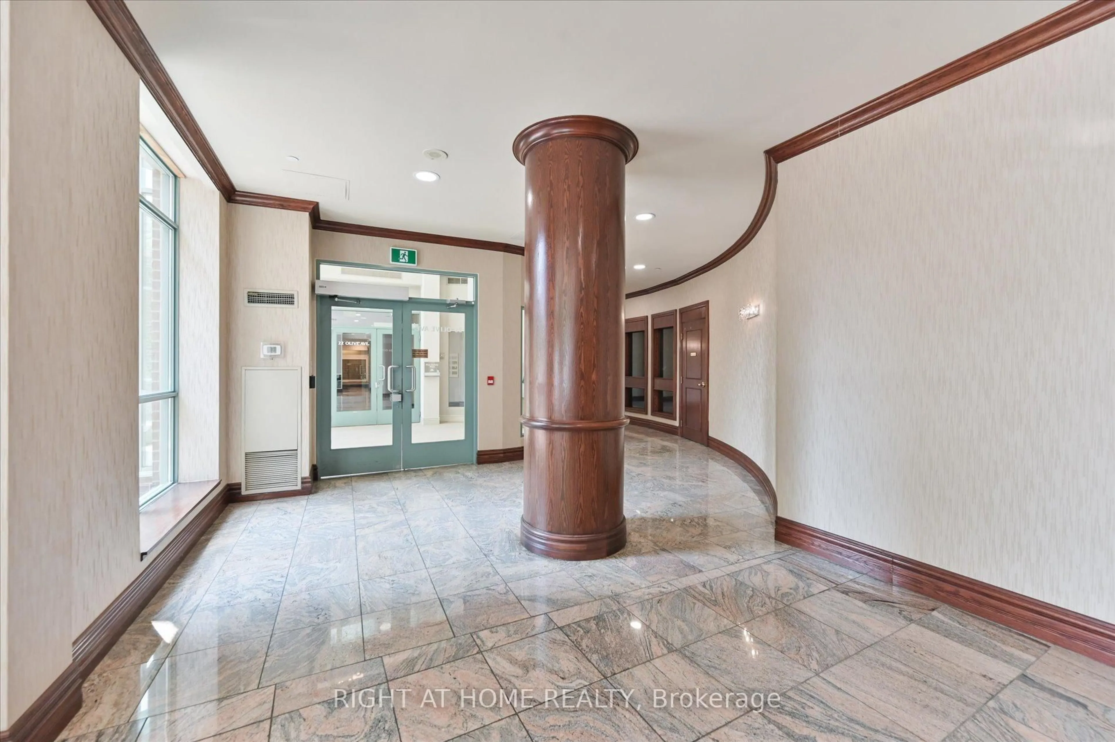 Indoor foyer for 26 Olive Ave #1201, Toronto Ontario M2N 7G7