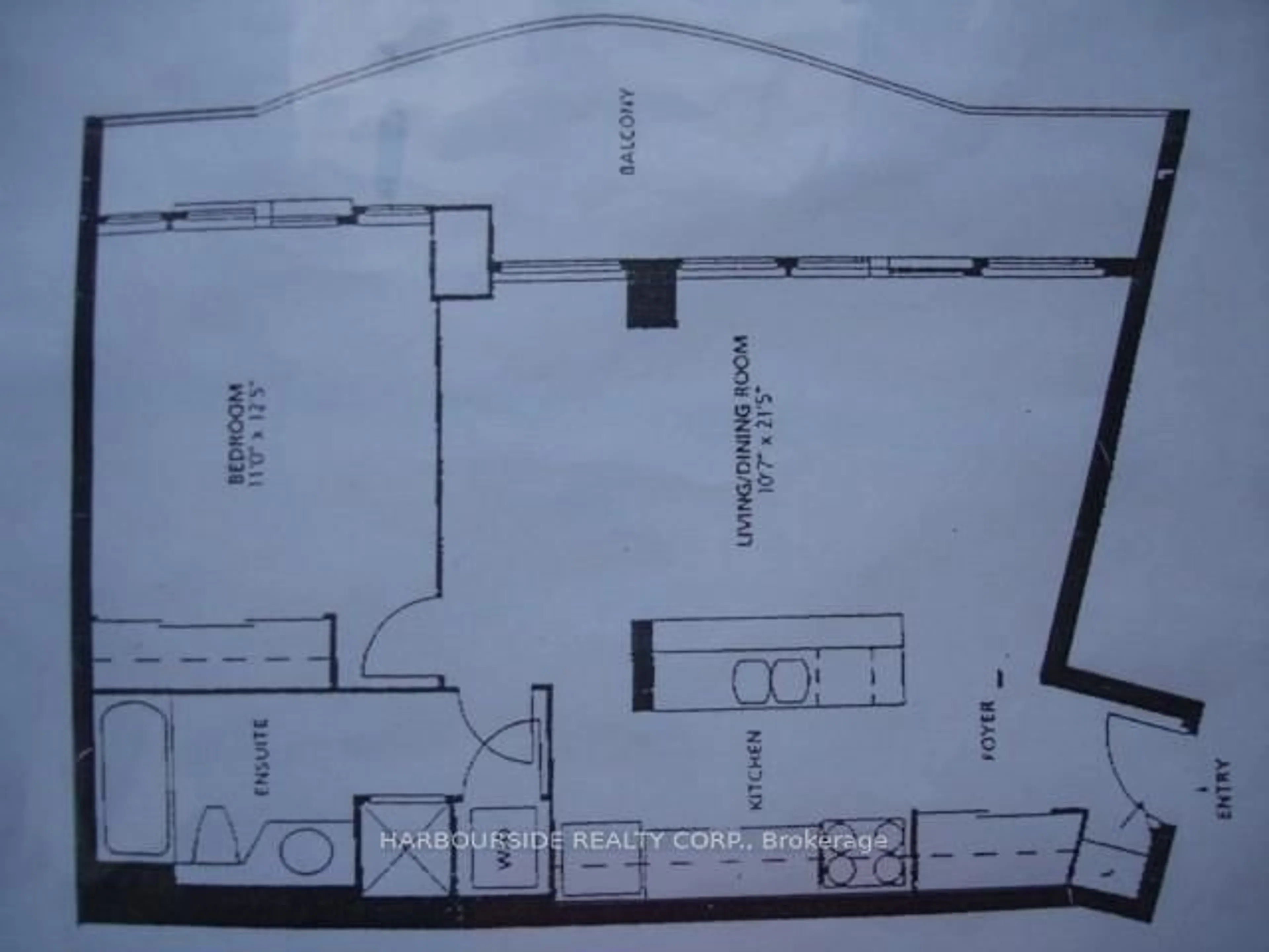 Floor plan for 77 Harbour Sq #2901, Toronto Ontario M5J 2S2