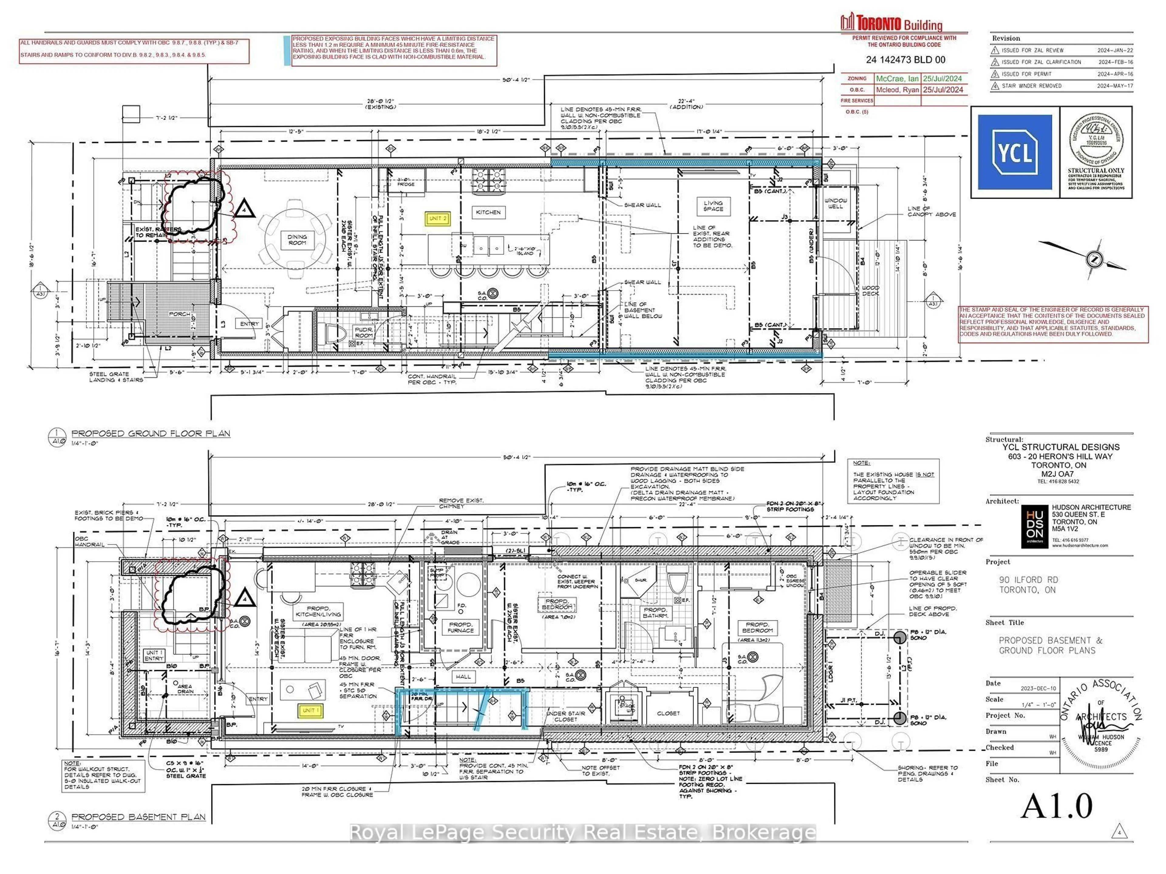 Floor plan for 90 Ilford Rd, Toronto Ontario M6G 2H5