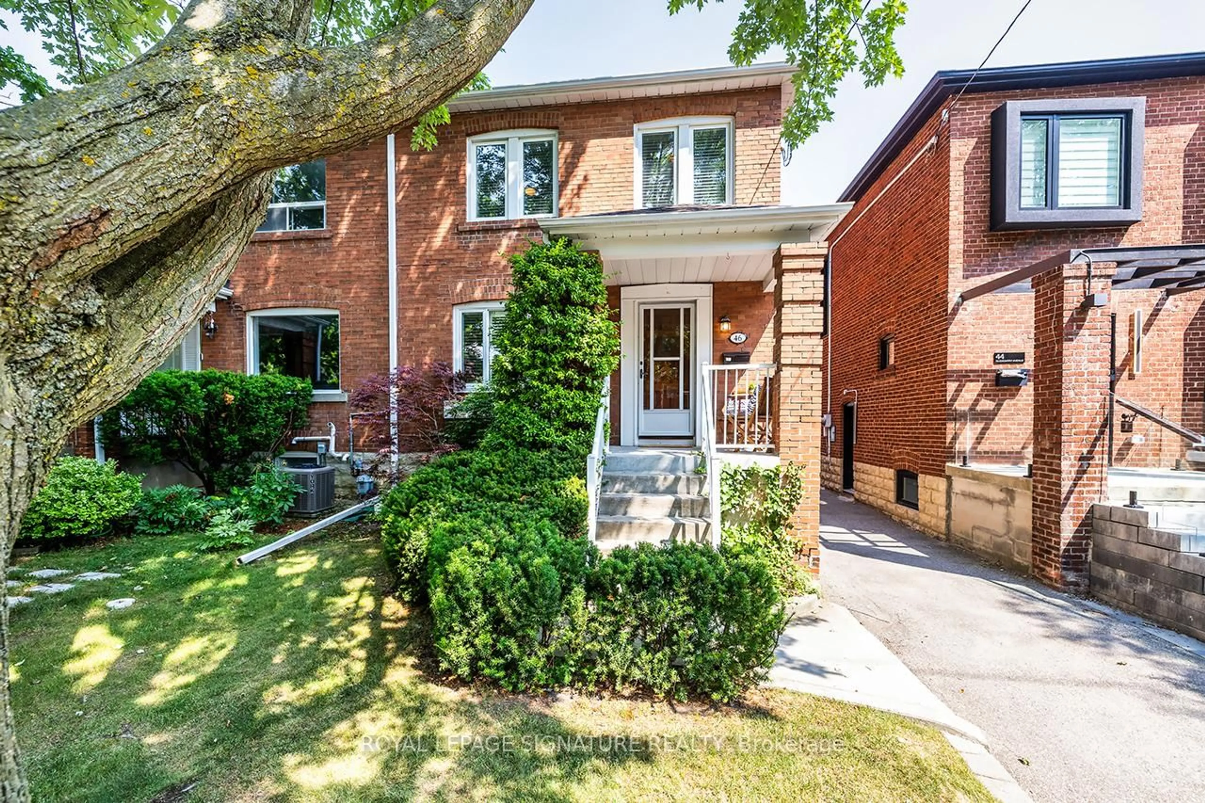 Home with brick exterior material, street for 46 Glengarry Ave, Toronto Ontario M5M 1C9