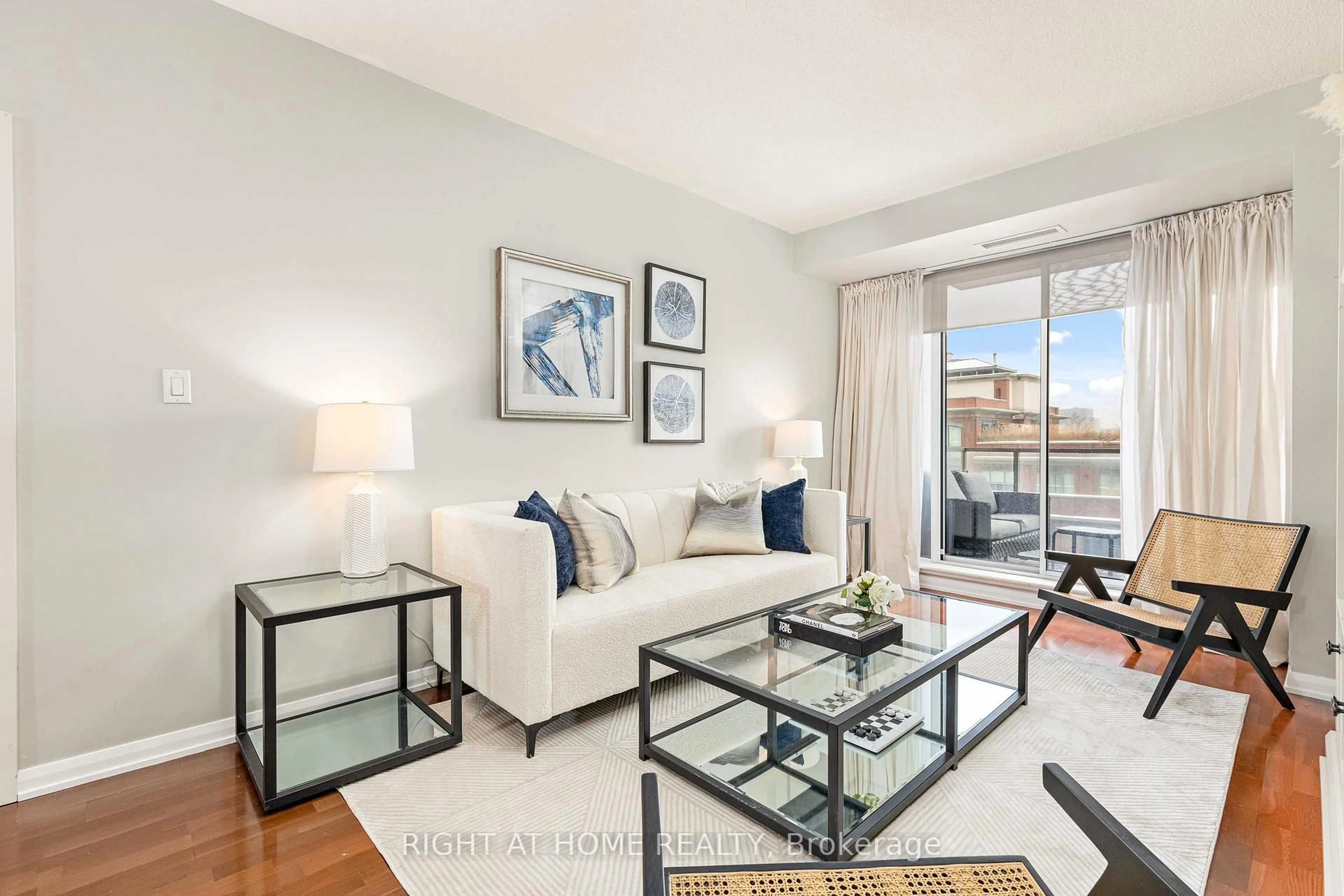 Living room with furniture, unknown for 18 Beverley St #703, Toronto Ontario M5T 3L2
