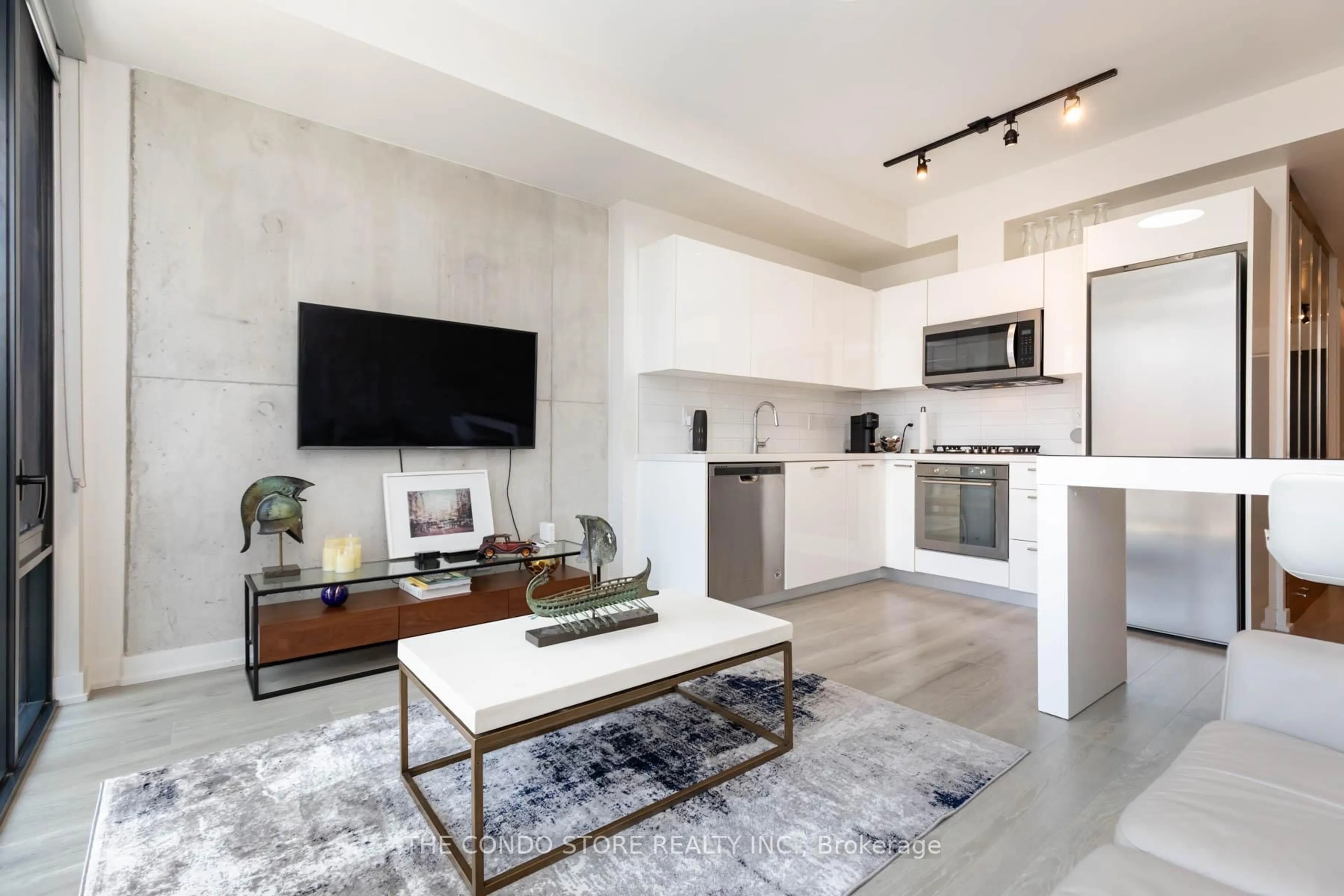 Open concept kitchen, unknown for 55 Ontario St #614, Toronto Ontario M5A 0T8