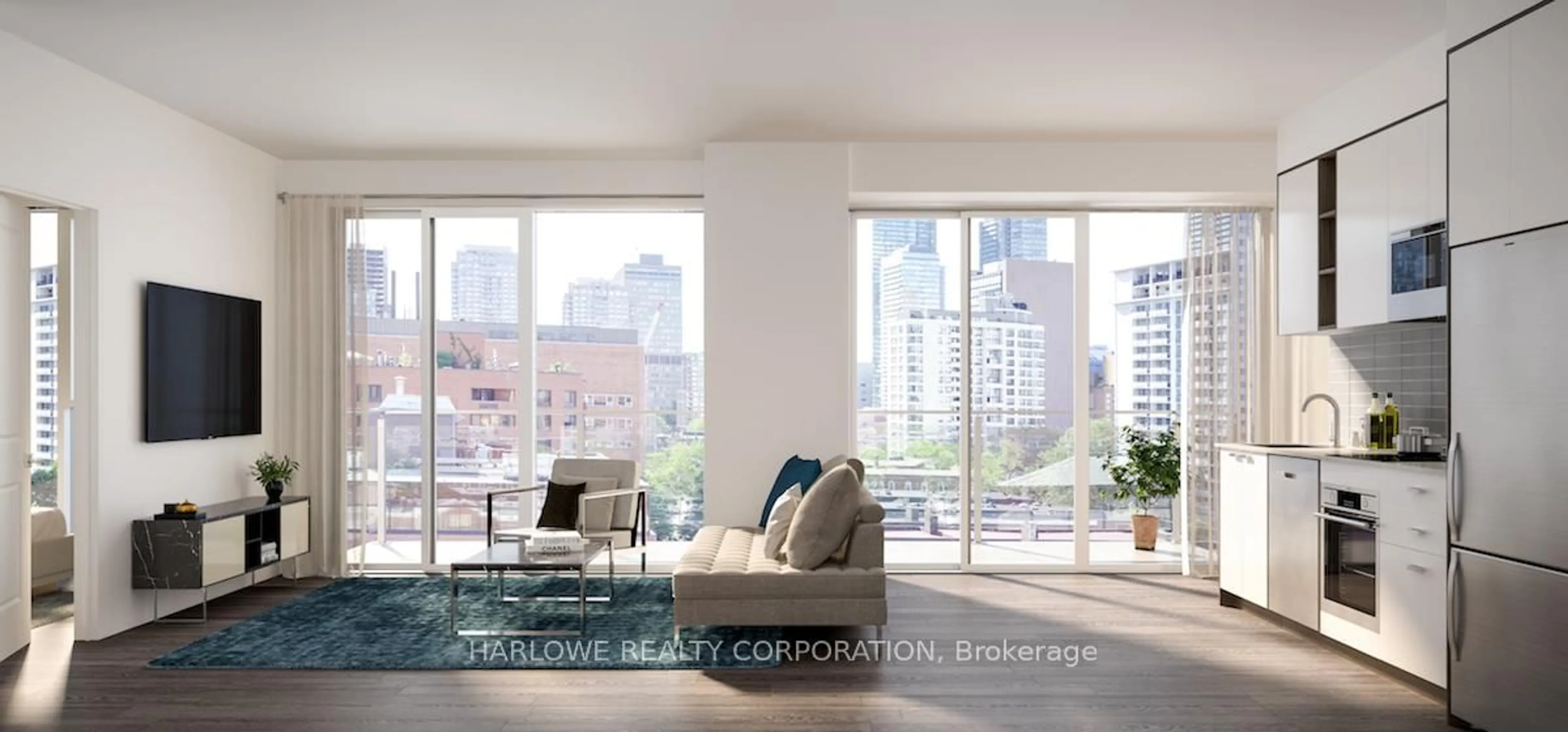 Living room with furniture, unknown for 543 Richmond St #406, Toronto Ontario M5V 1Y6