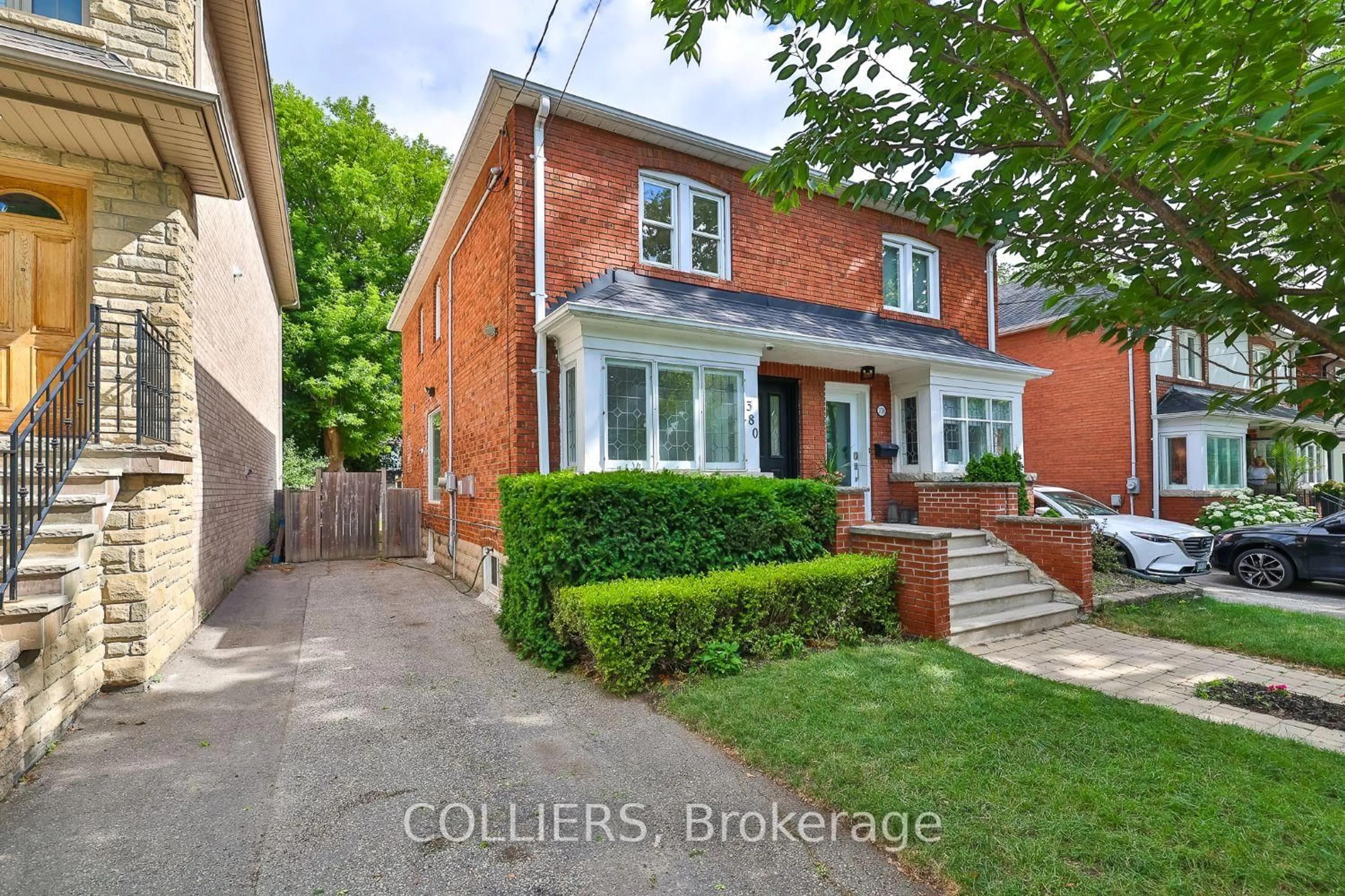 Home with brick exterior material, street for 380 Old Orchard Grve, Toronto Ontario M5M 2E9