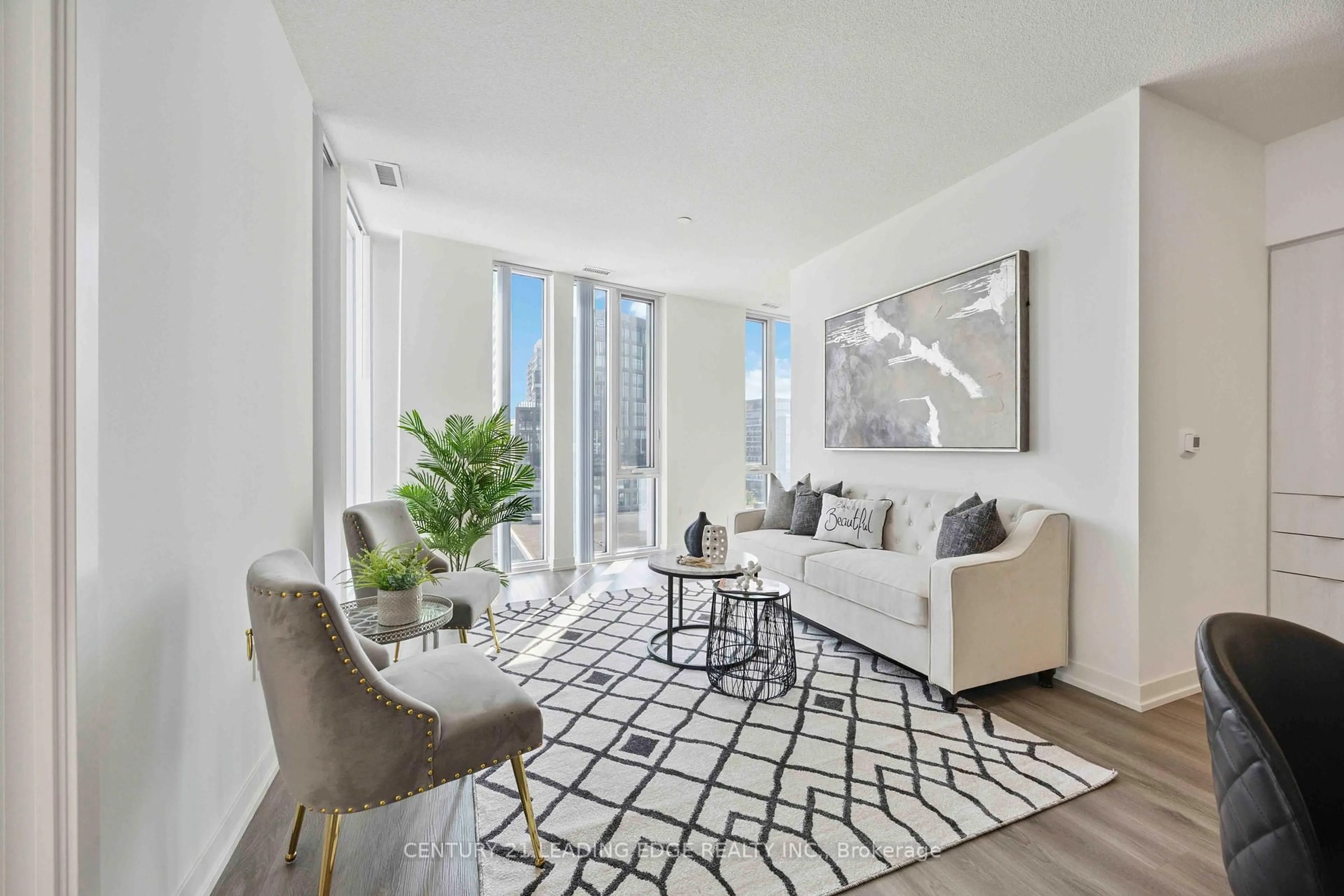 Living room with furniture, unknown for 138 Downes St #905, Toronto Ontario M5E 0E4