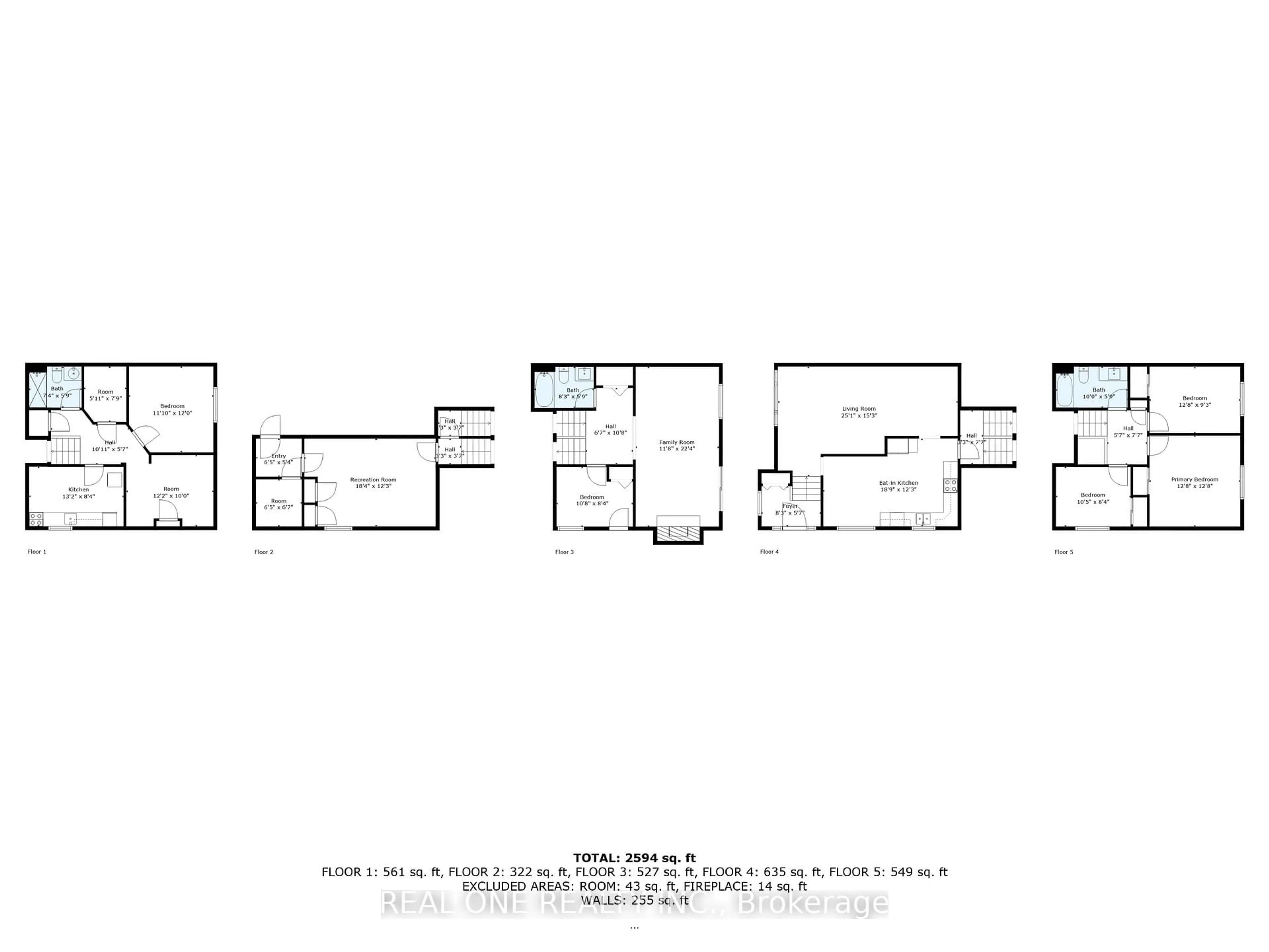 Floor plan for 2 James Gray Dr, Toronto Ontario M2H 1N9
