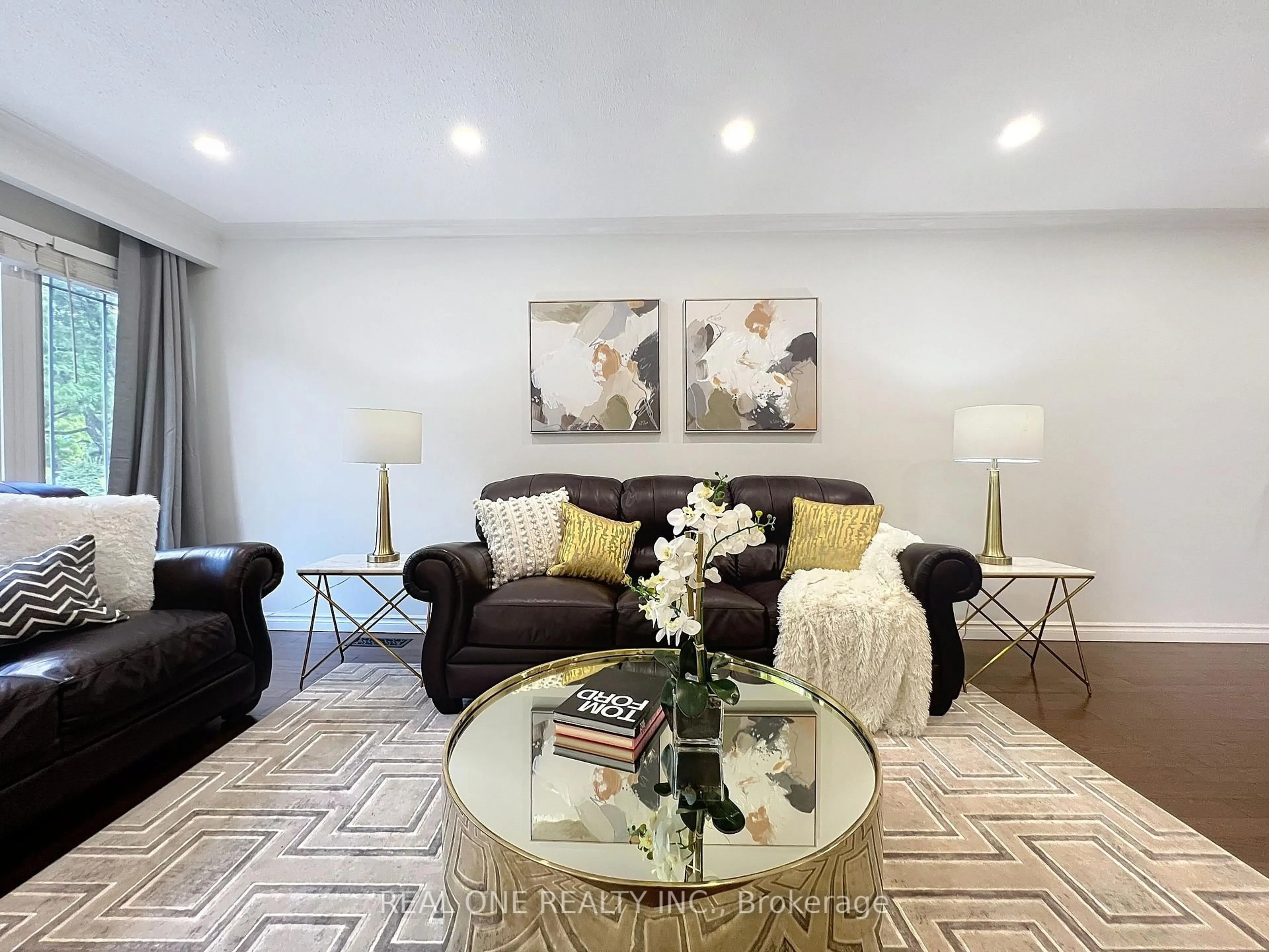 Living room with furniture, unknown for 2 James Gray Dr, Toronto Ontario M2H 1N9