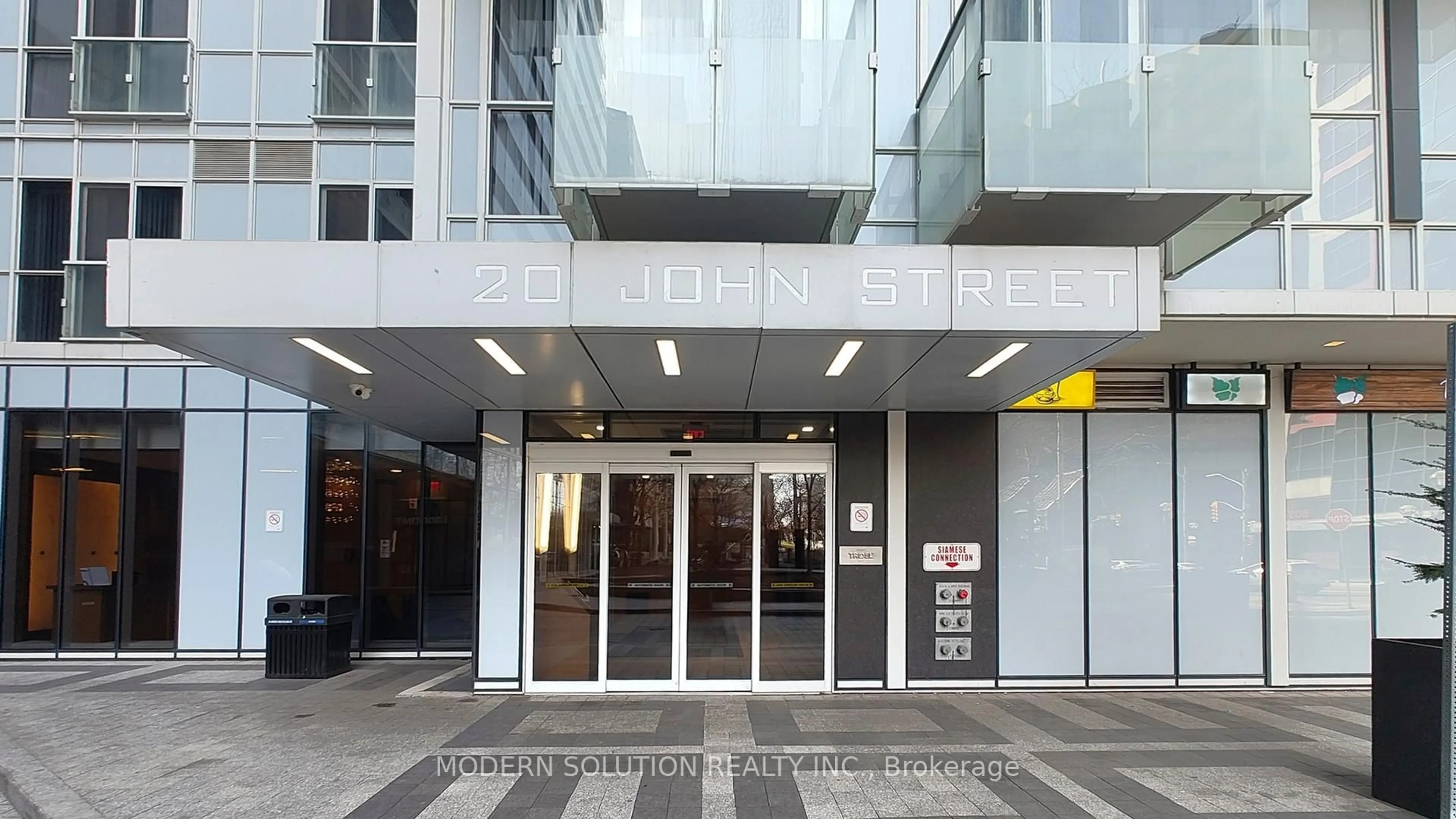 Indoor foyer for 20 John St #220, Toronto Ontario M5V 0G5