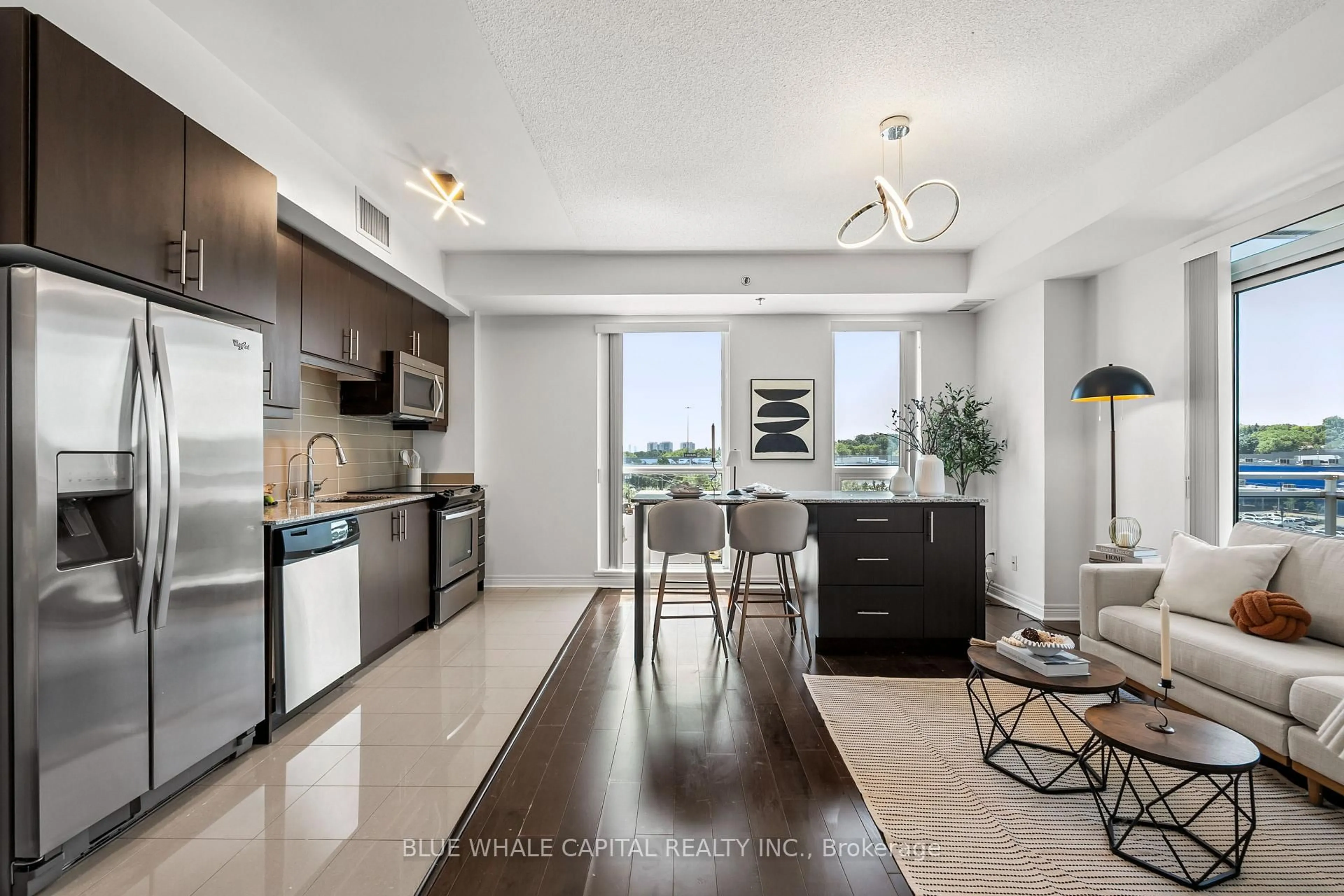 Open concept kitchen, unknown for 2756 Old Leslie St #520, Toronto Ontario M2K 0E2