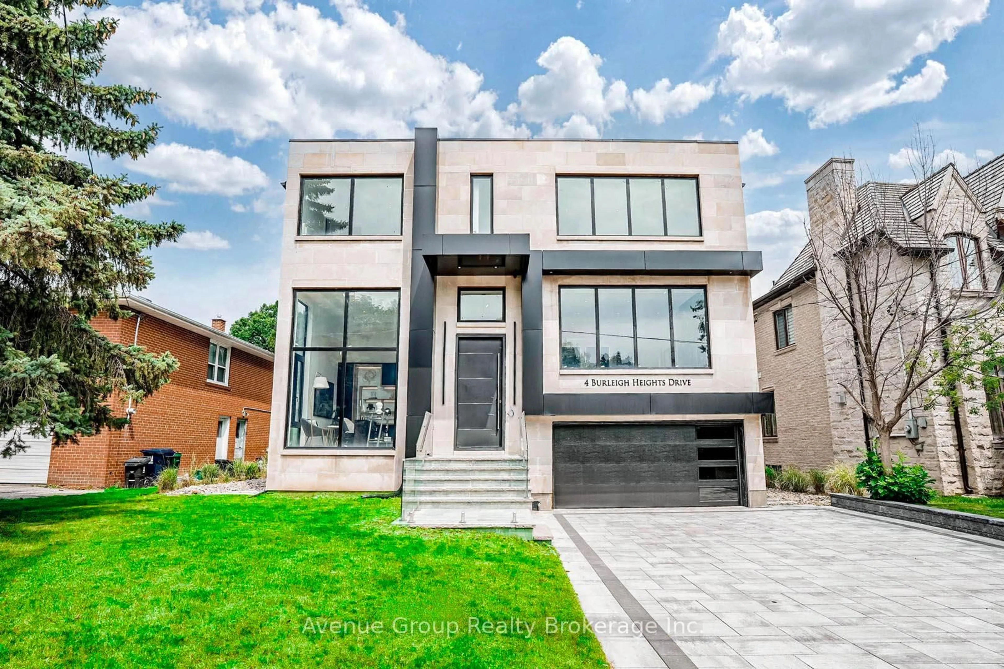 Home with brick exterior material, street for 4 Burleigh Heights Dr, Toronto Ontario M2K 1Y7
