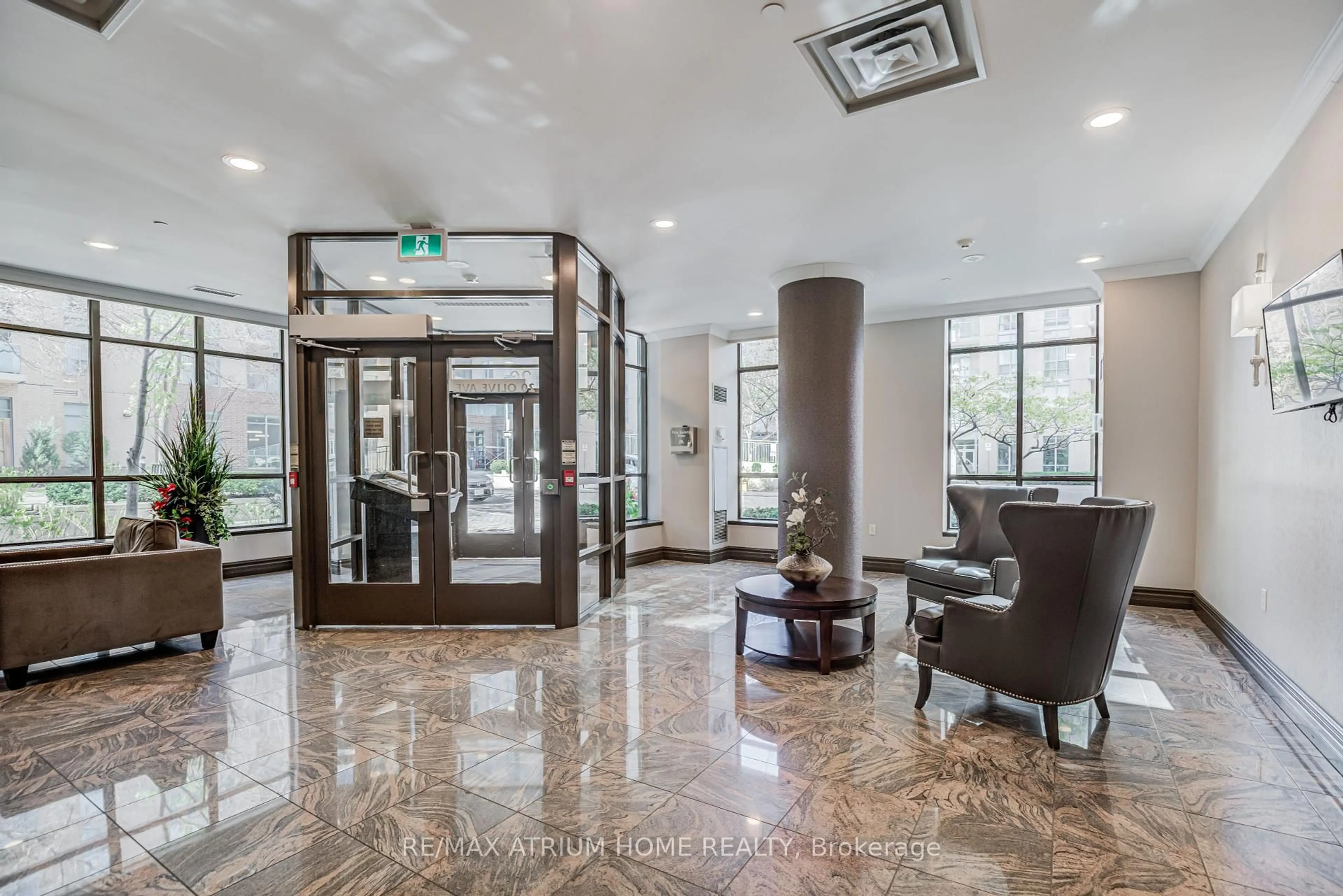 Lobby for 20 Olive Ave #806, Toronto Ontario M2N 4N5