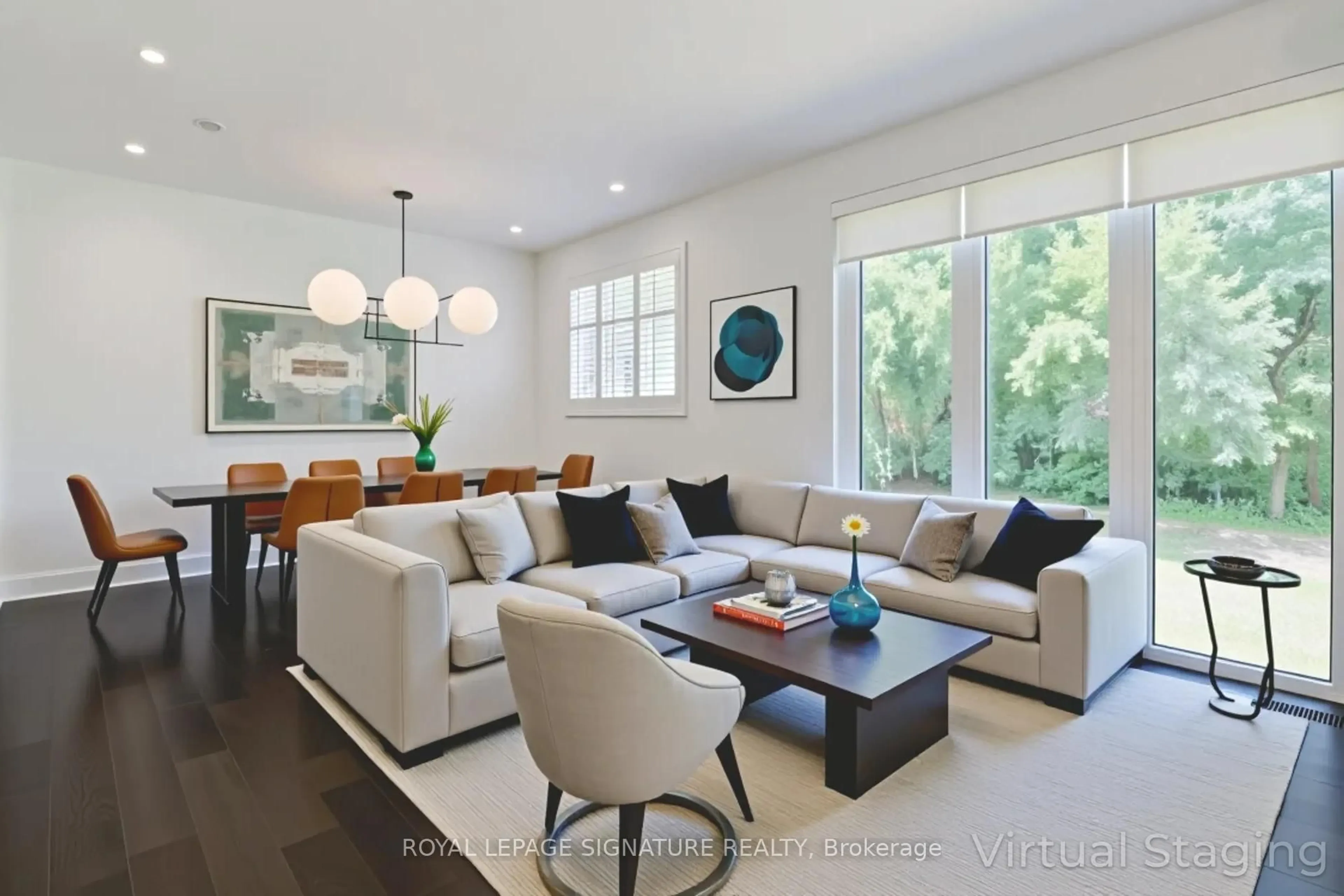 Living room with furniture, unknown for 188 Sweeney Dr, Toronto Ontario M4A 1V4