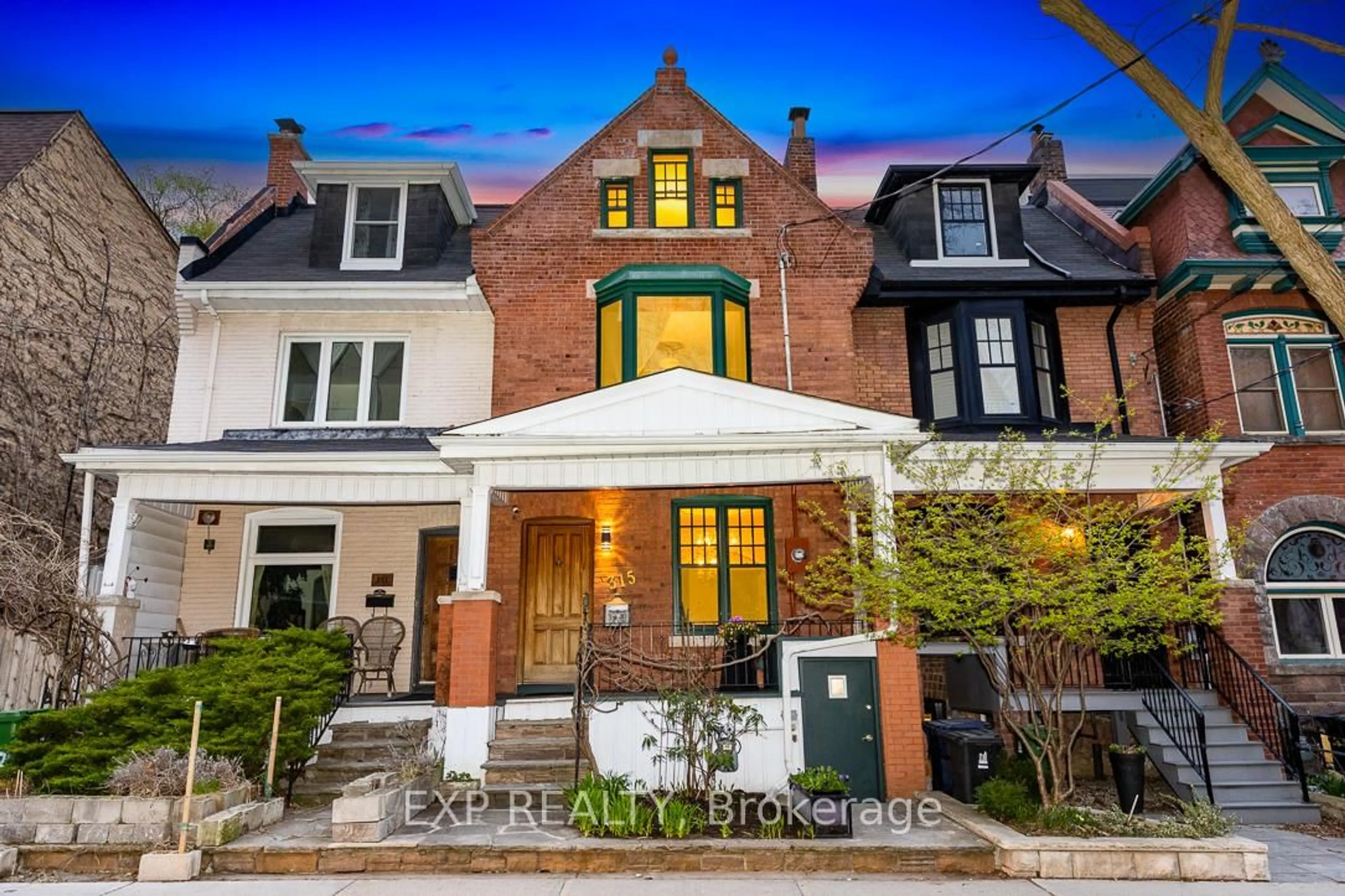 Home with brick exterior material, street for 315 Mutual St, Toronto Ontario M4Y 1X6