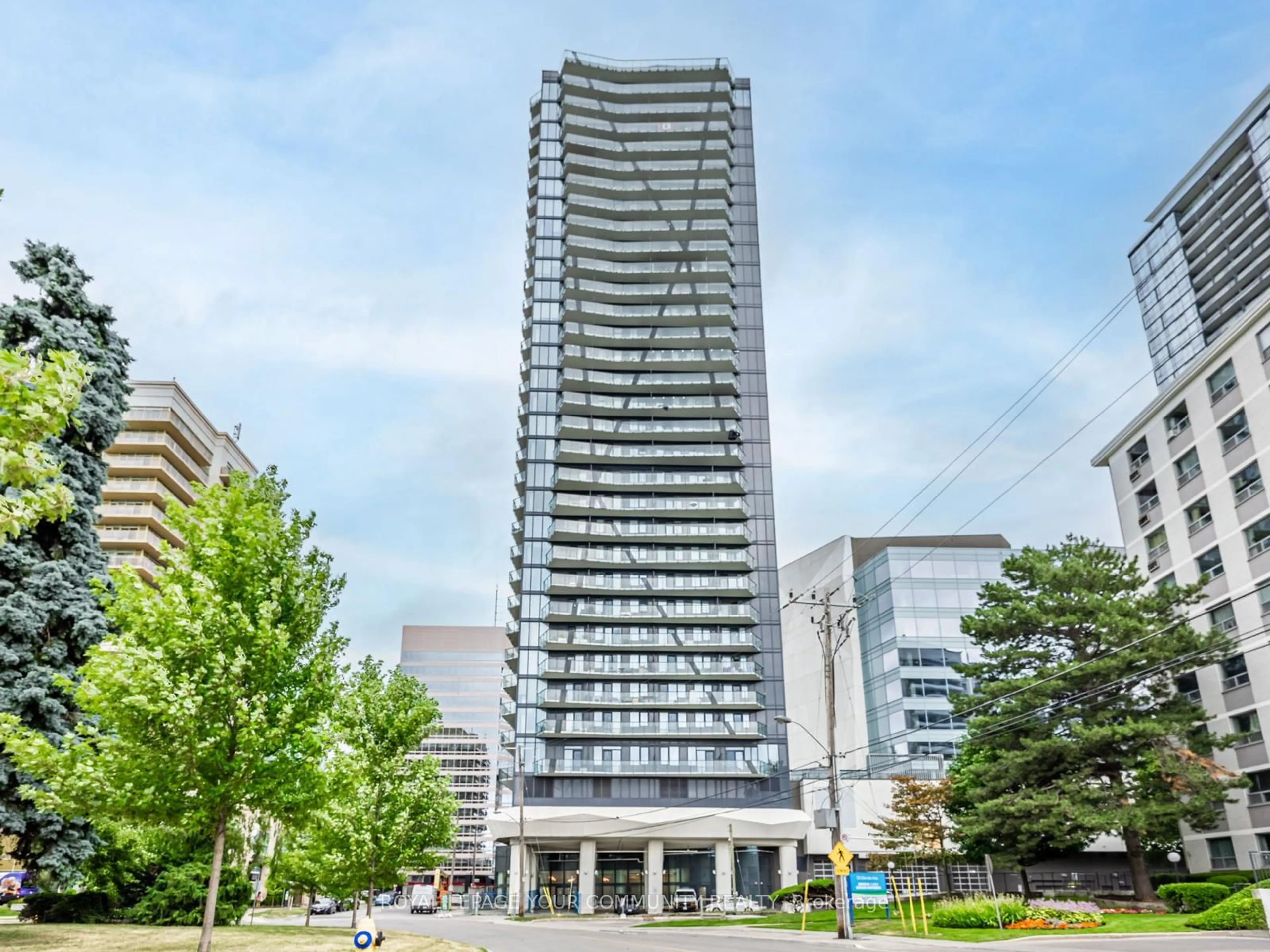Indoor foyer for 15 Ellerslie Ave #2405, Toronto Ontario M2N 0L7