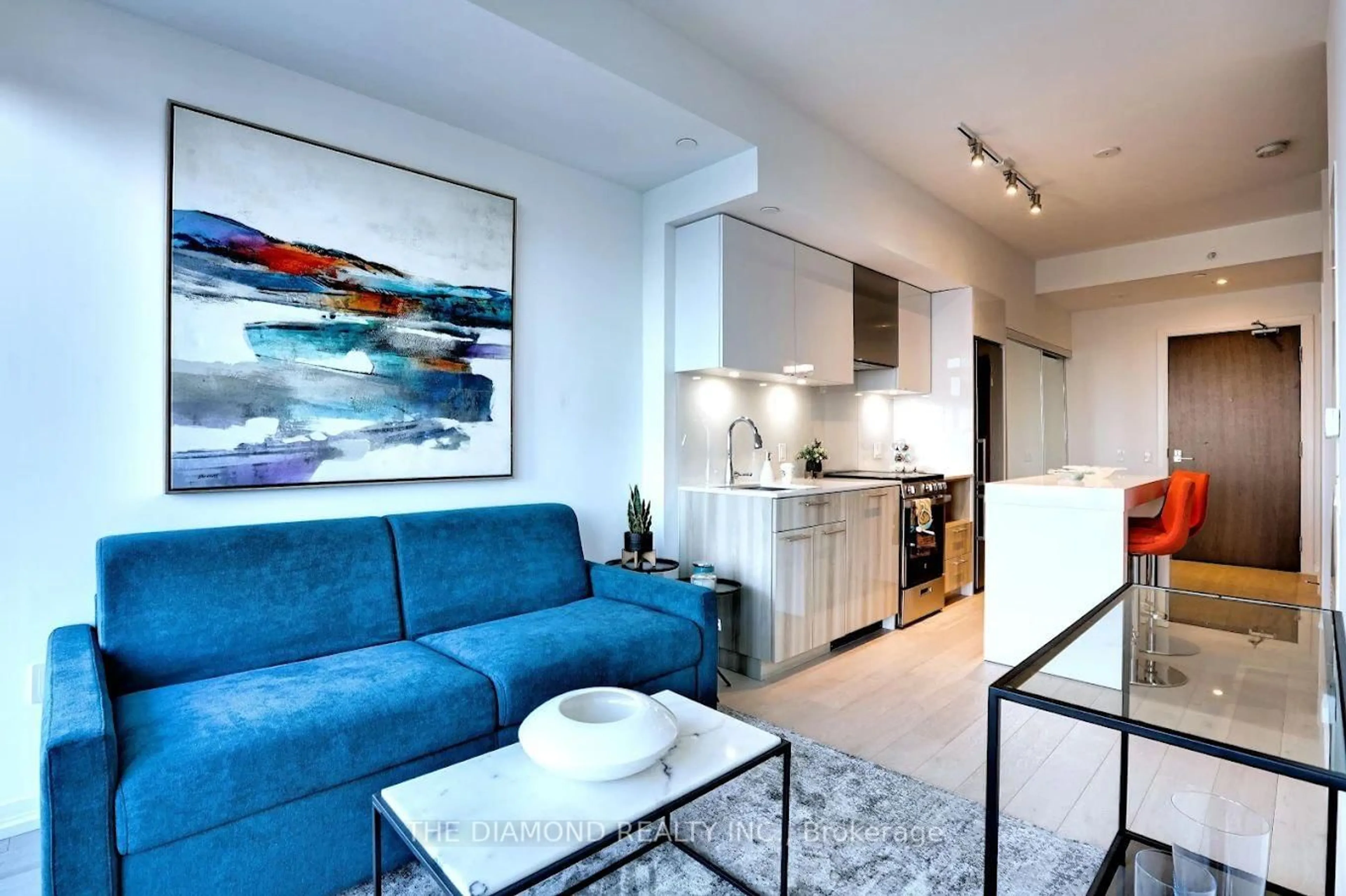 Open concept kitchen, unknown for 251 Jarvis St #606, Toronto Ontario M5B 2C2
