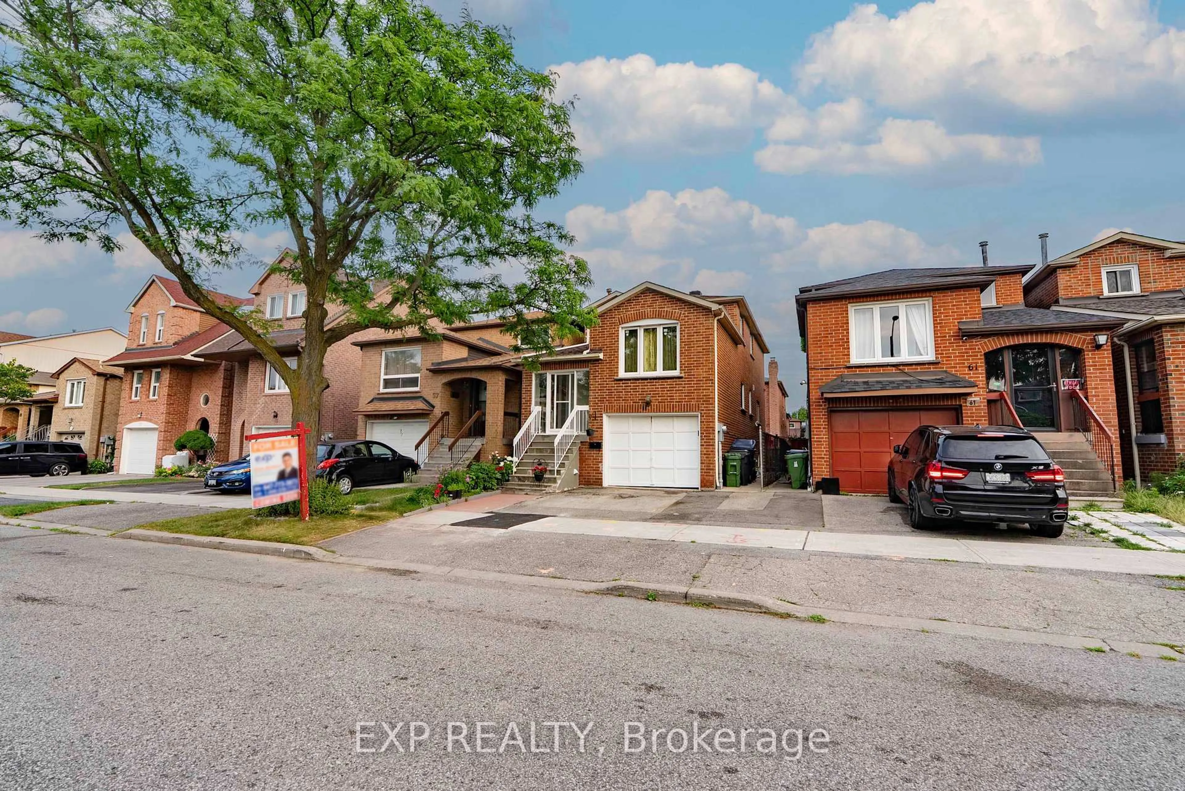Home with brick exterior material, street for 59 Festival Dr, Toronto Ontario M2R 3T9