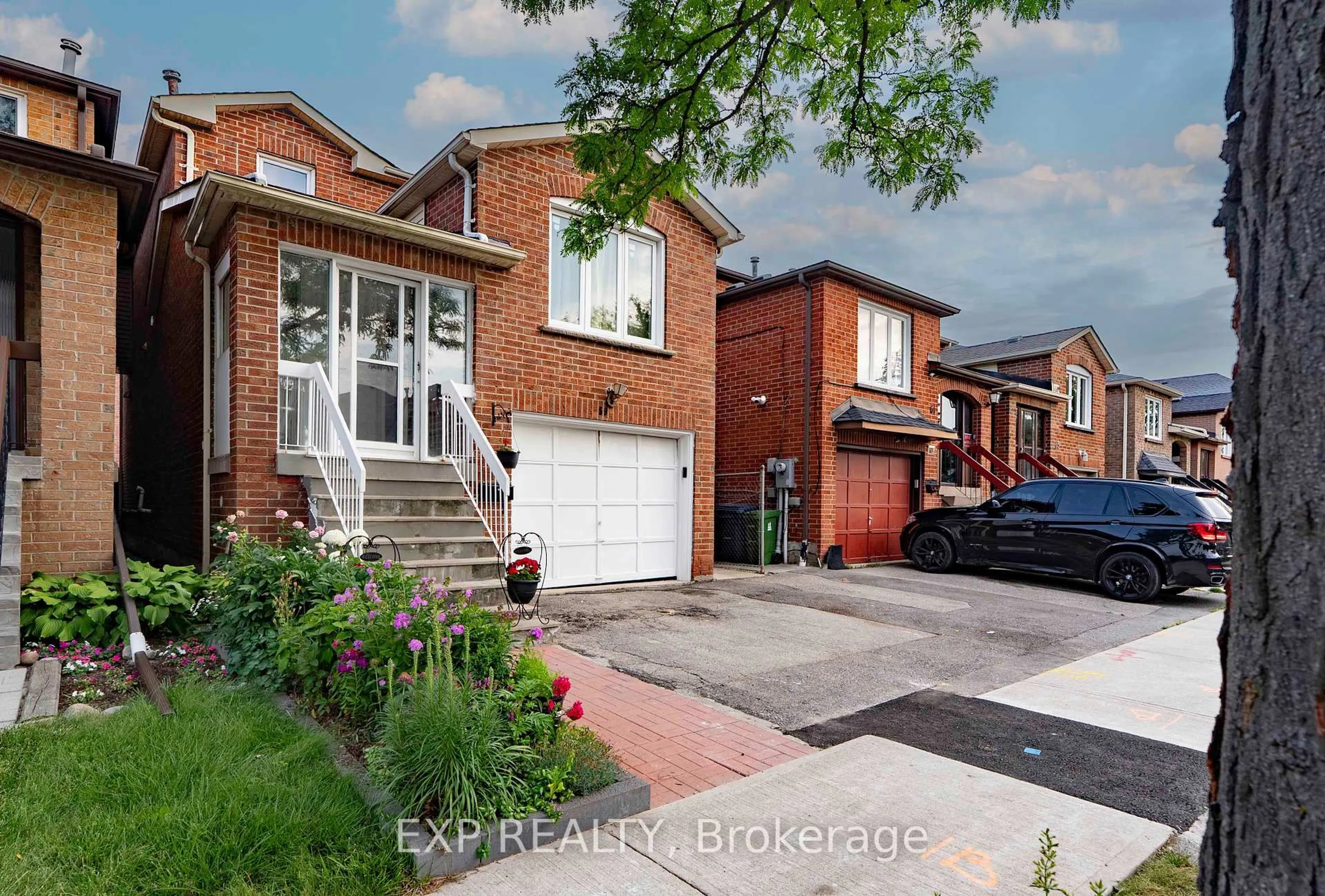 Home with brick exterior material, street for 59 Festival Dr, Toronto Ontario M2R 3T9