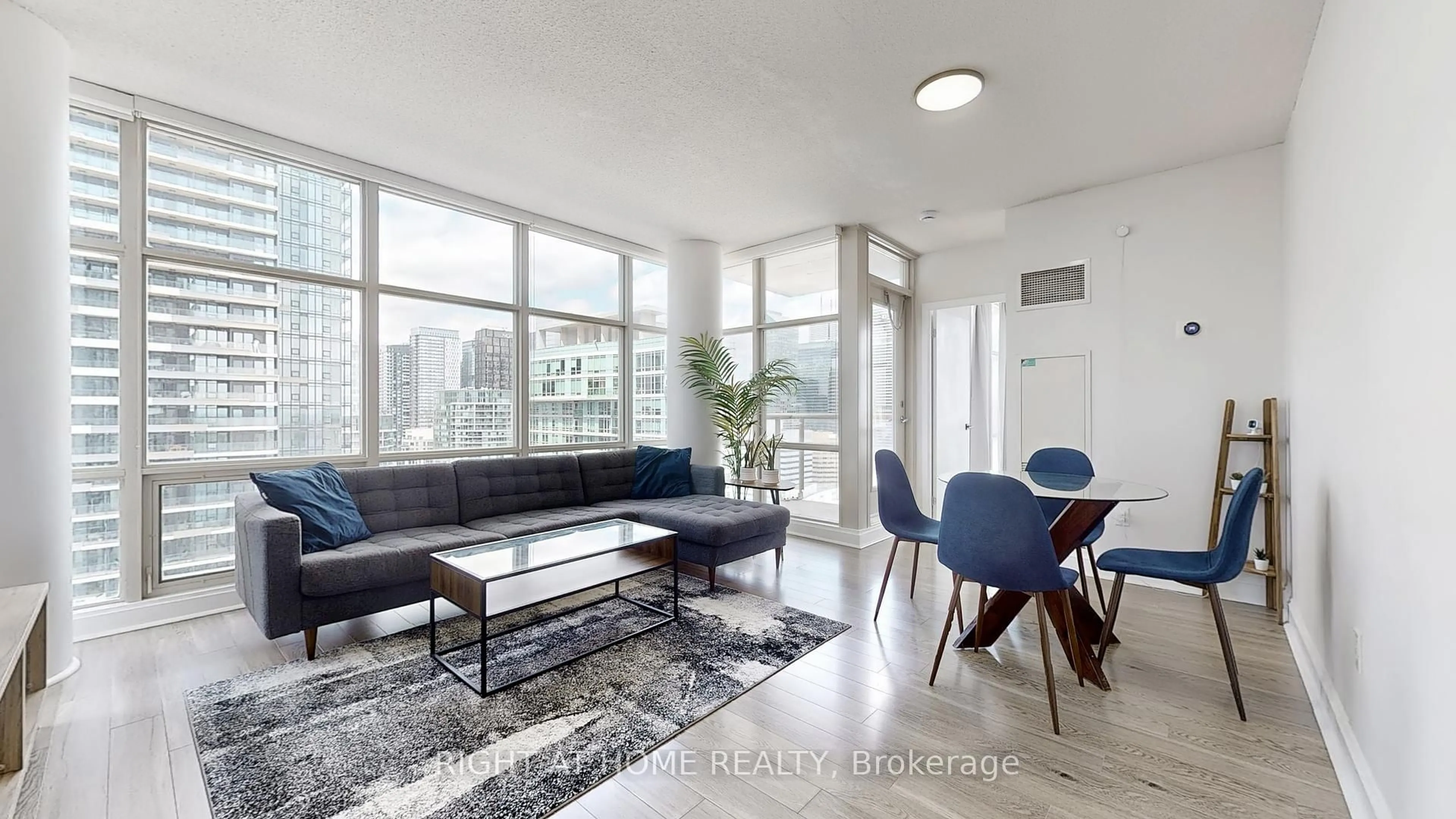 Living room with furniture, unknown for 10 Navy Wharf Crt #3606, Toronto Ontario M5V 3V2