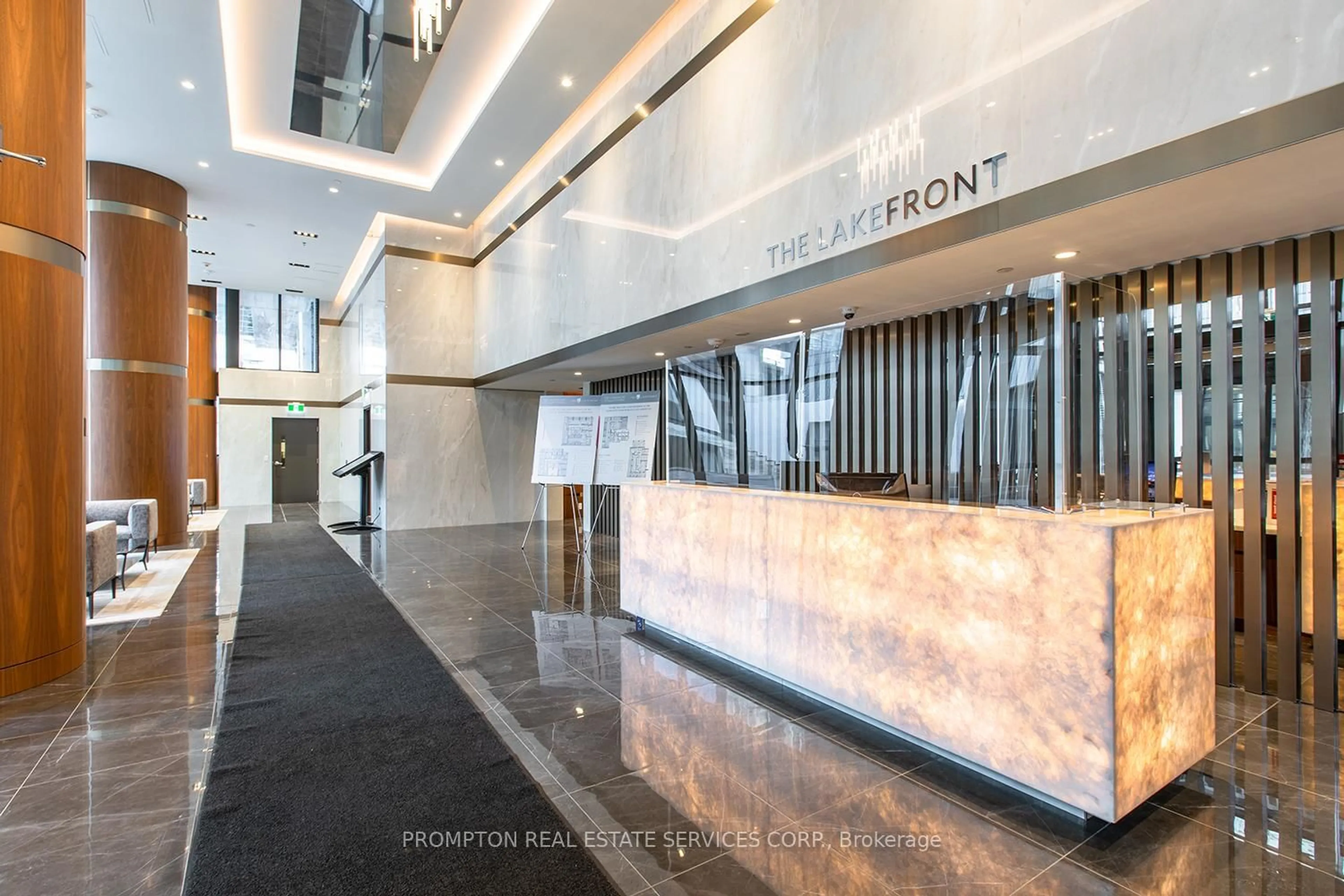 Indoor foyer for 17 Bathurst St #3505, Toronto Ontario M5V 0N1