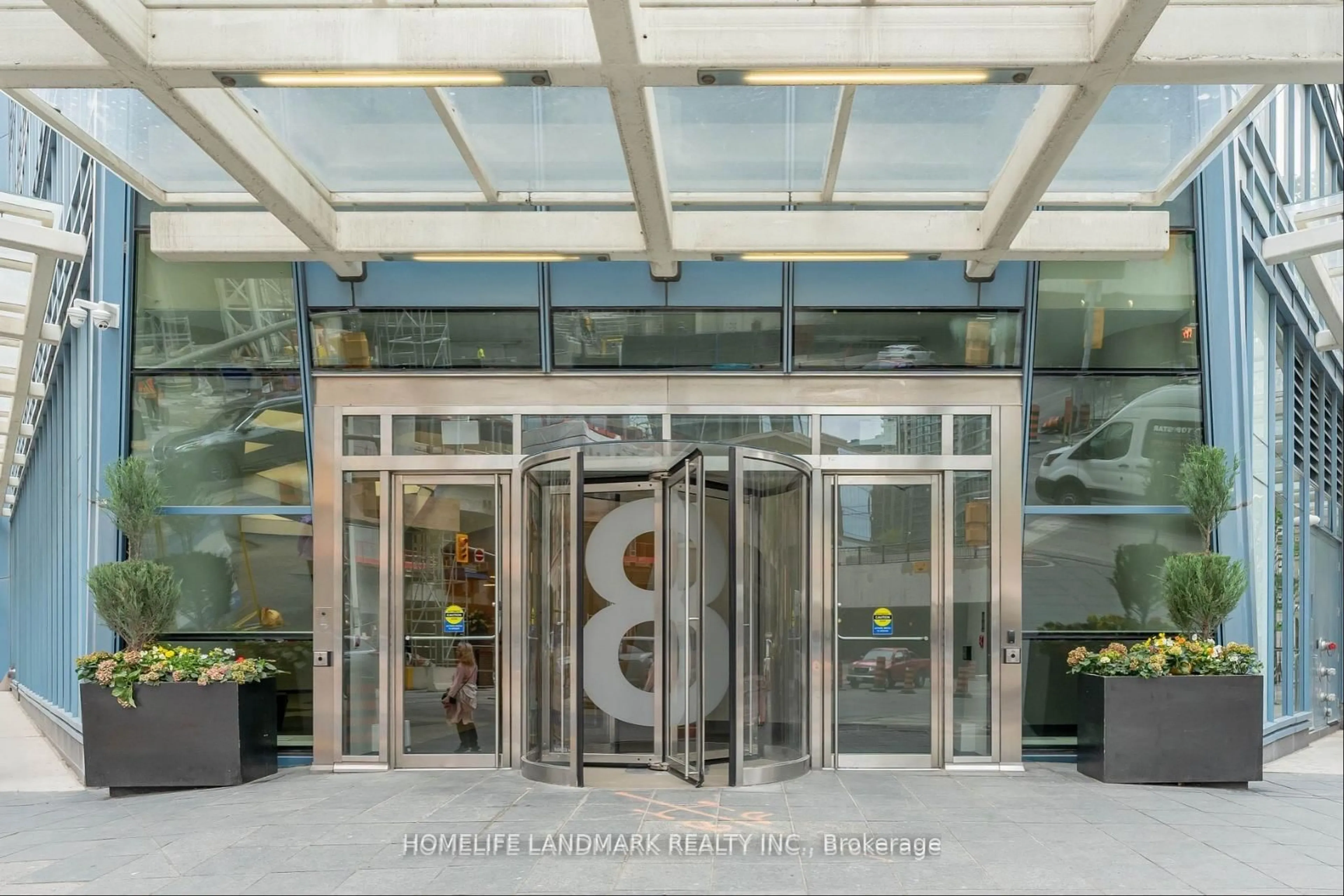 Indoor foyer for 8 The Esplanade #1107, Toronto Ontario M5E 0A6