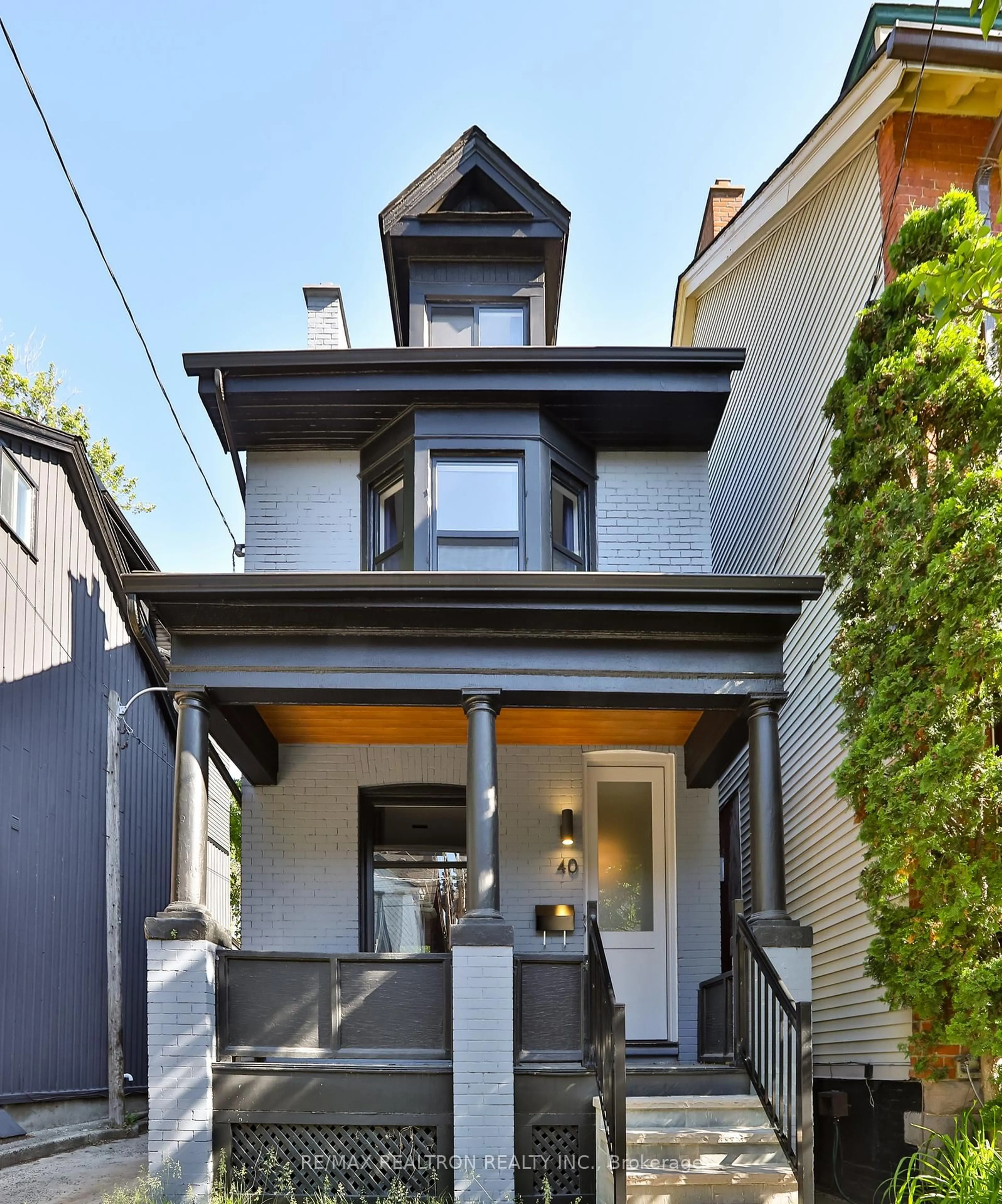 Home with brick exterior material, street for 40 Salisbury Ave, Toronto Ontario M4X 1C4