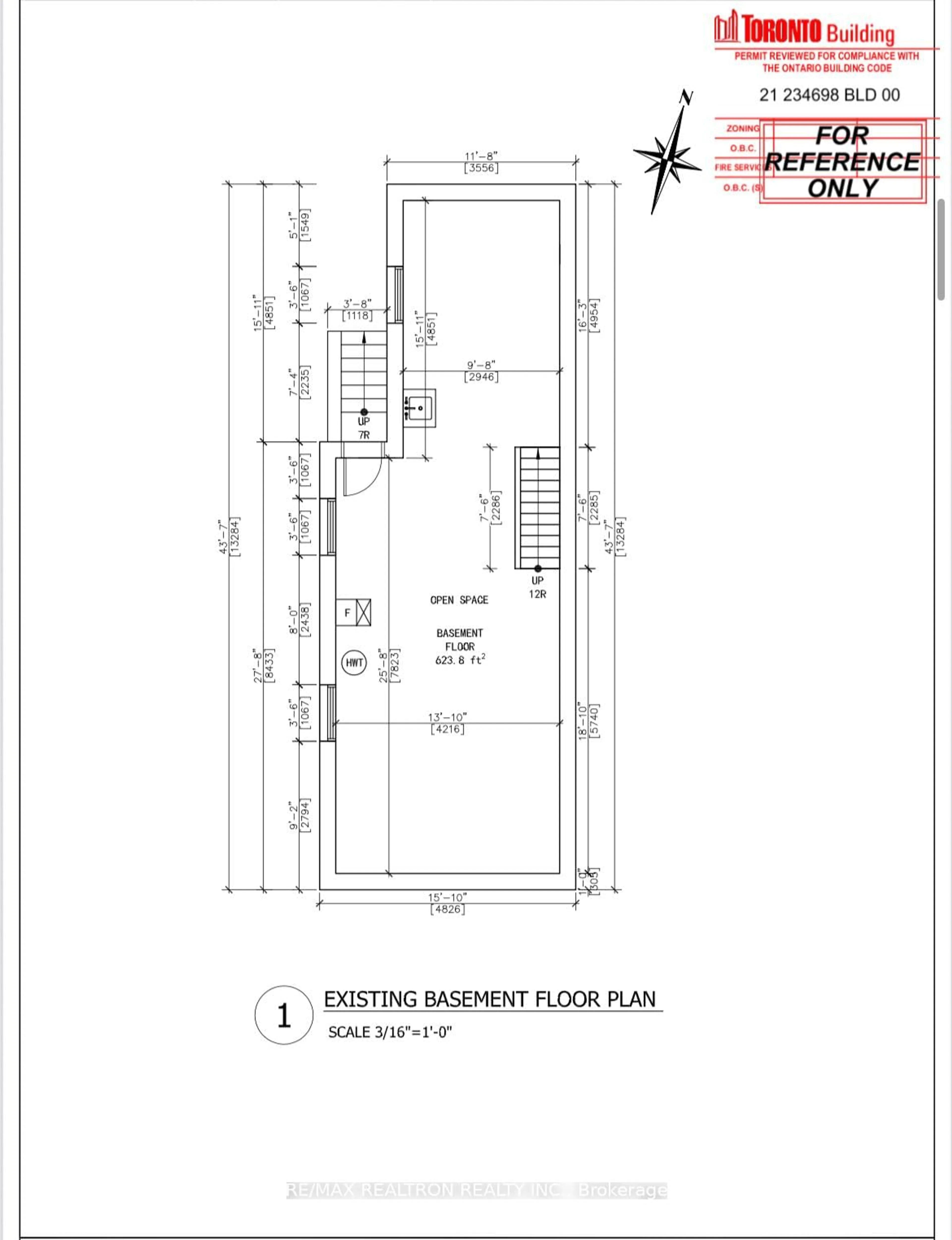 Floor plan for 40 Salisbury Ave, Toronto Ontario M4X 1C4