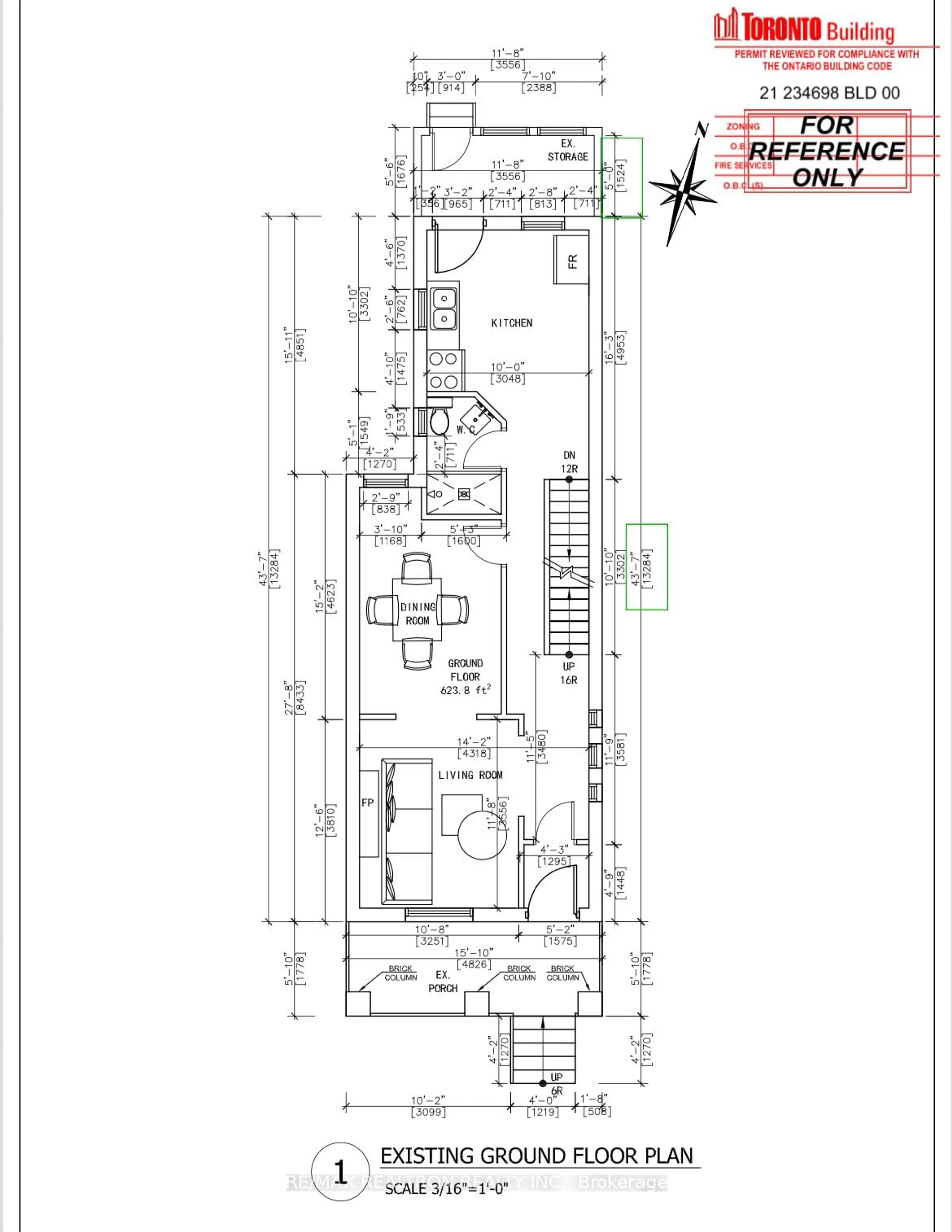 Floor plan for 40 Salisbury Ave, Toronto Ontario M4X 1C4