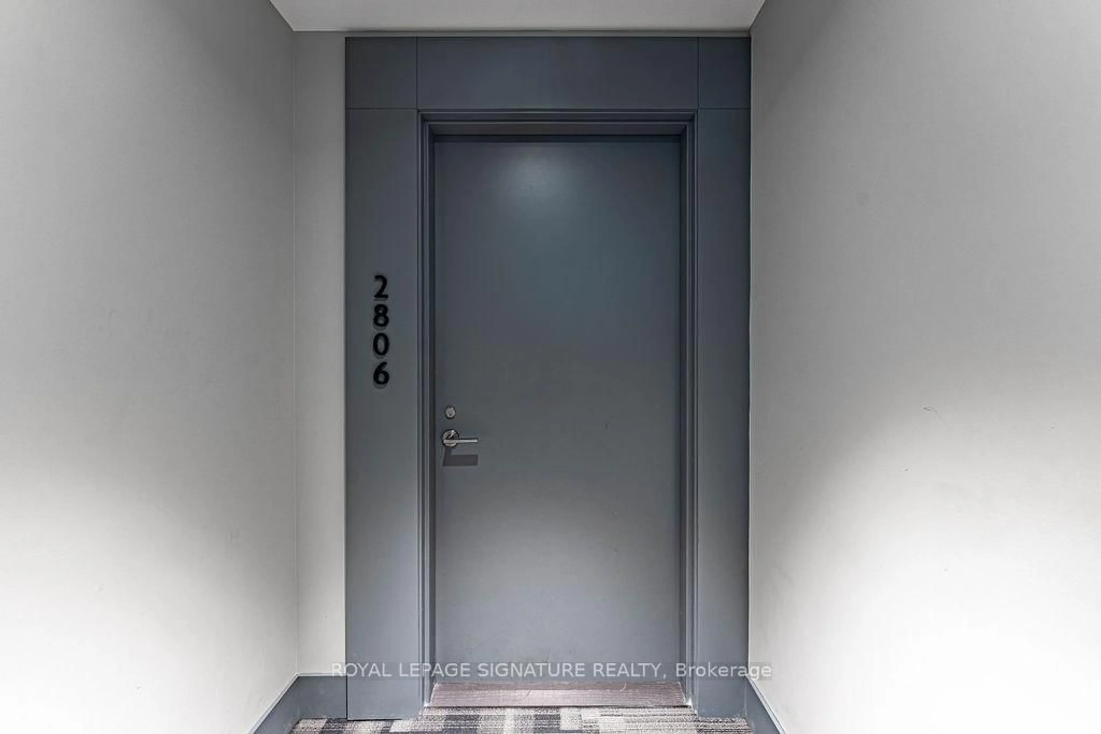 Indoor foyer for 50 O'Neill Rd #2806, Toronto Ontario M3C 0H1